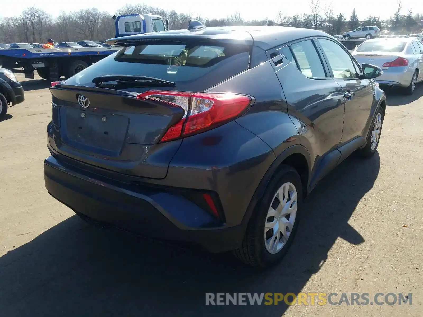 4 Photograph of a damaged car JTNKHMBX7K1035680 TOYOTA C-HR 2019