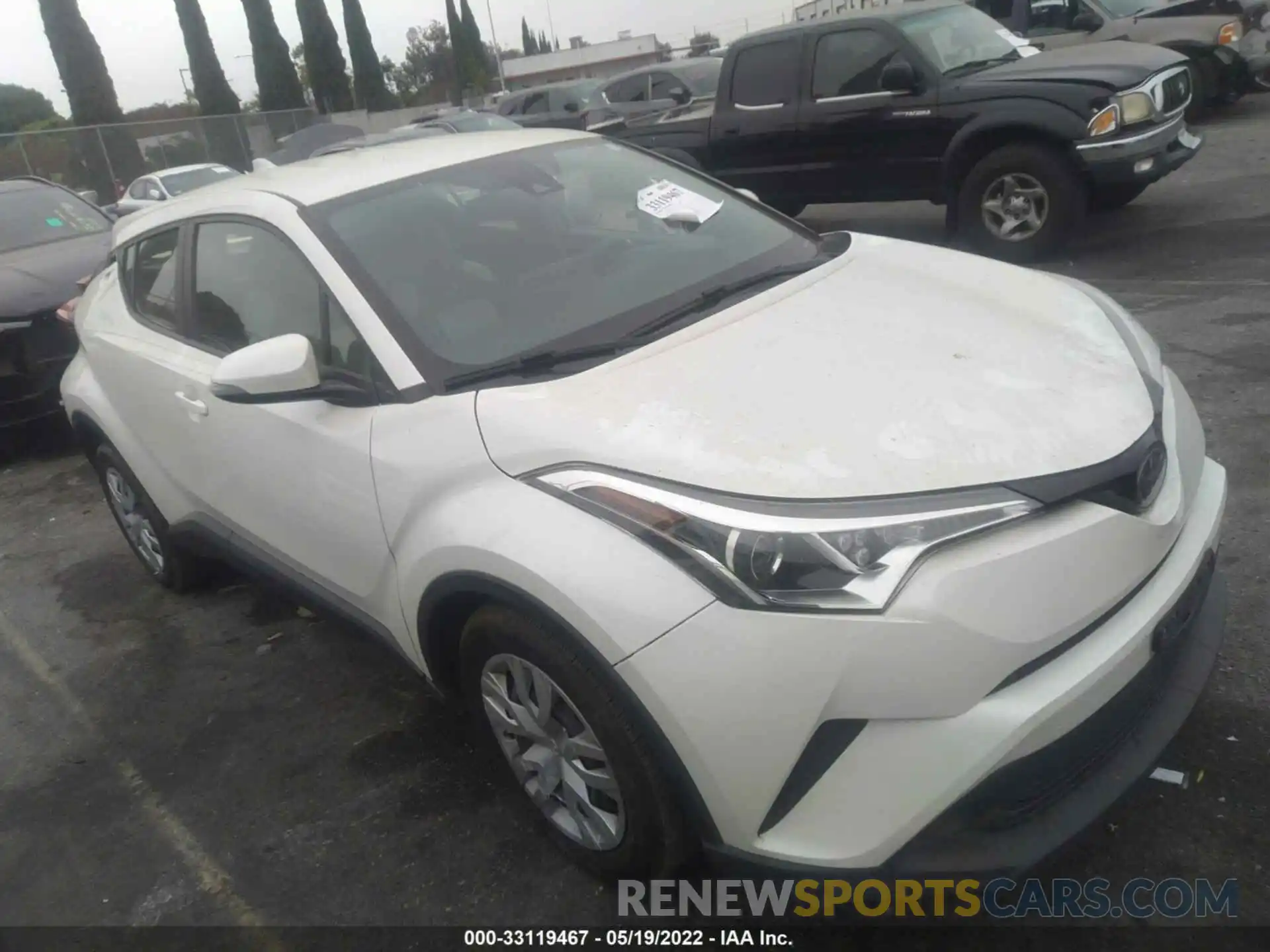 1 Photograph of a damaged car JTNKHMBX7K1035839 TOYOTA C-HR 2019