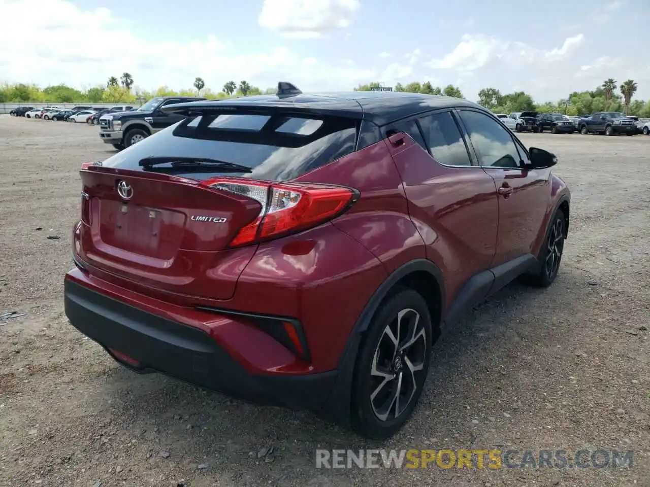 4 Photograph of a damaged car JTNKHMBX7K1036666 TOYOTA C-HR 2019