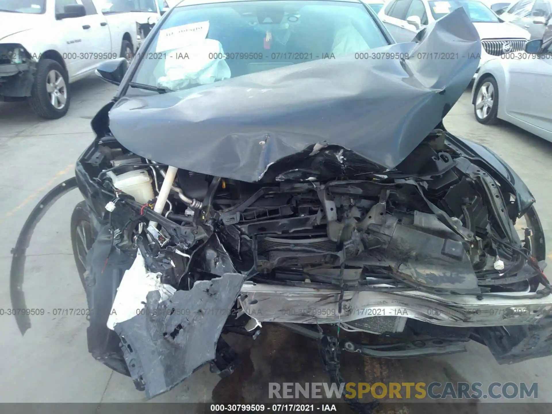 6 Photograph of a damaged car JTNKHMBX7K1037090 TOYOTA C-HR 2019