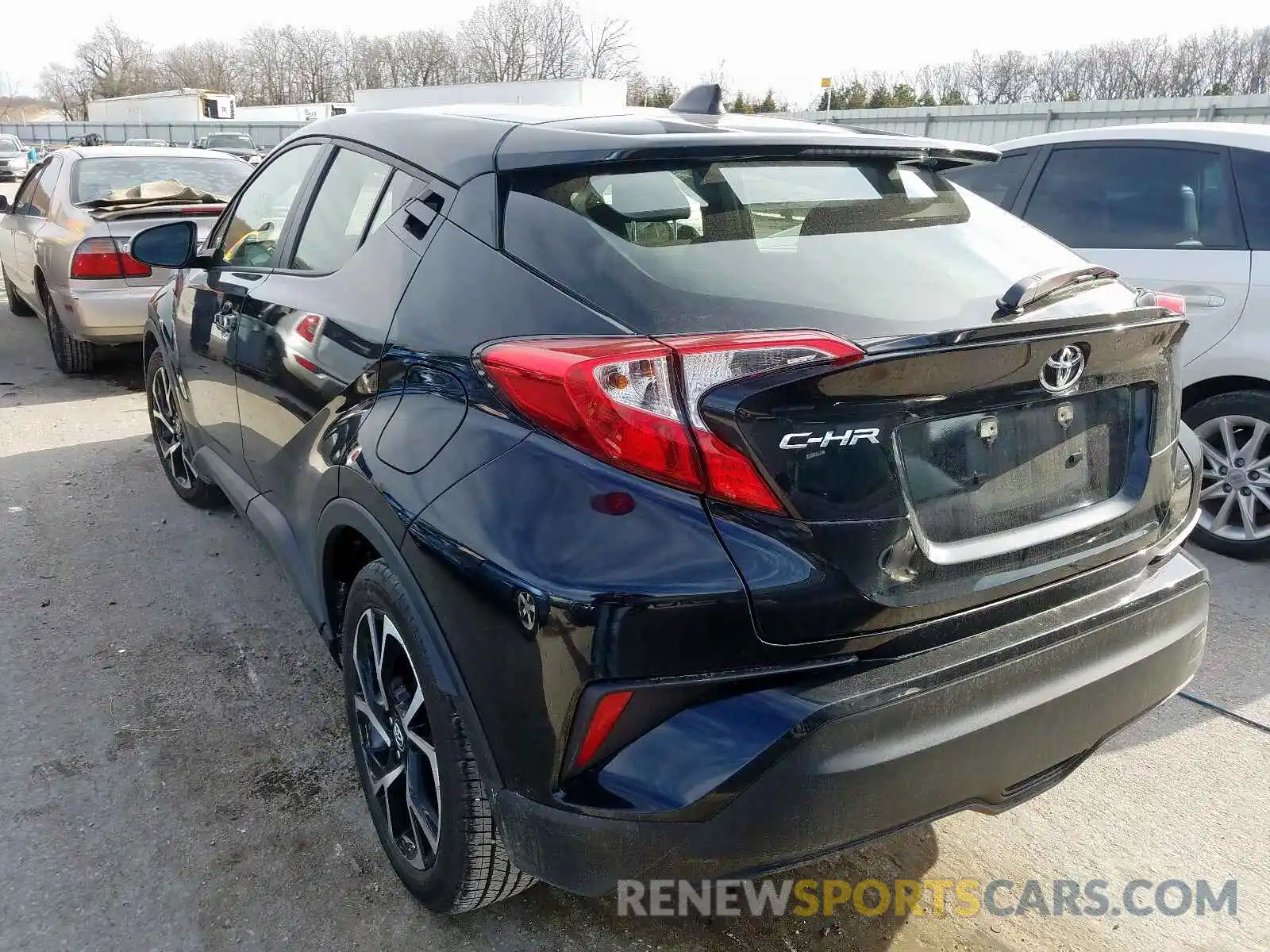 3 Photograph of a damaged car JTNKHMBX7K1037221 TOYOTA C-HR 2019