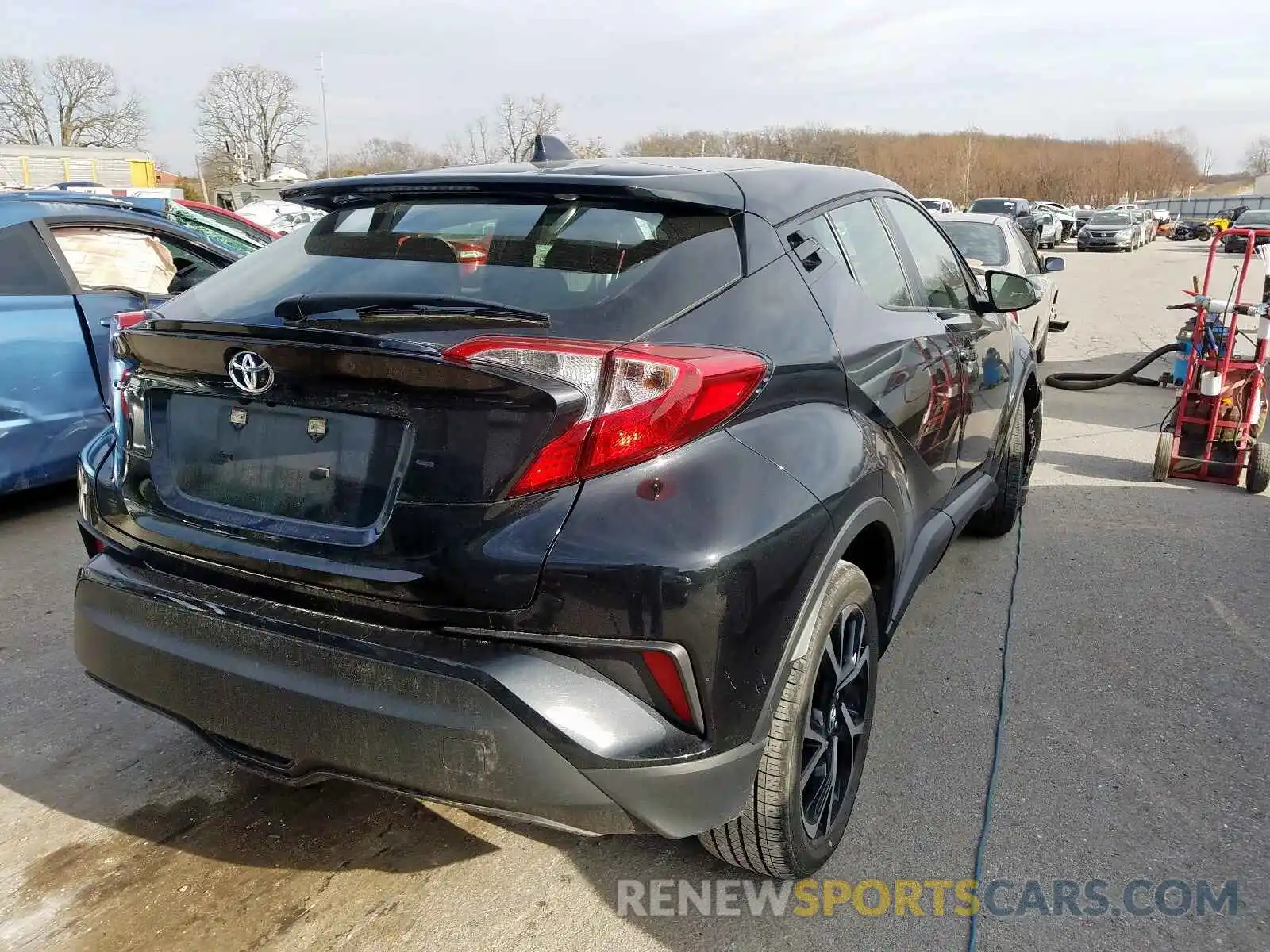 4 Photograph of a damaged car JTNKHMBX7K1037221 TOYOTA C-HR 2019