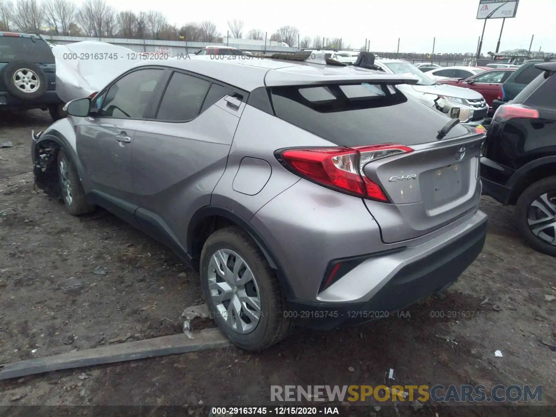 3 Photograph of a damaged car JTNKHMBX7K1038837 TOYOTA C-HR 2019