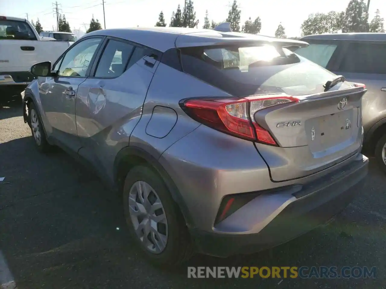 3 Photograph of a damaged car JTNKHMBX7K1042645 TOYOTA C-HR 2019