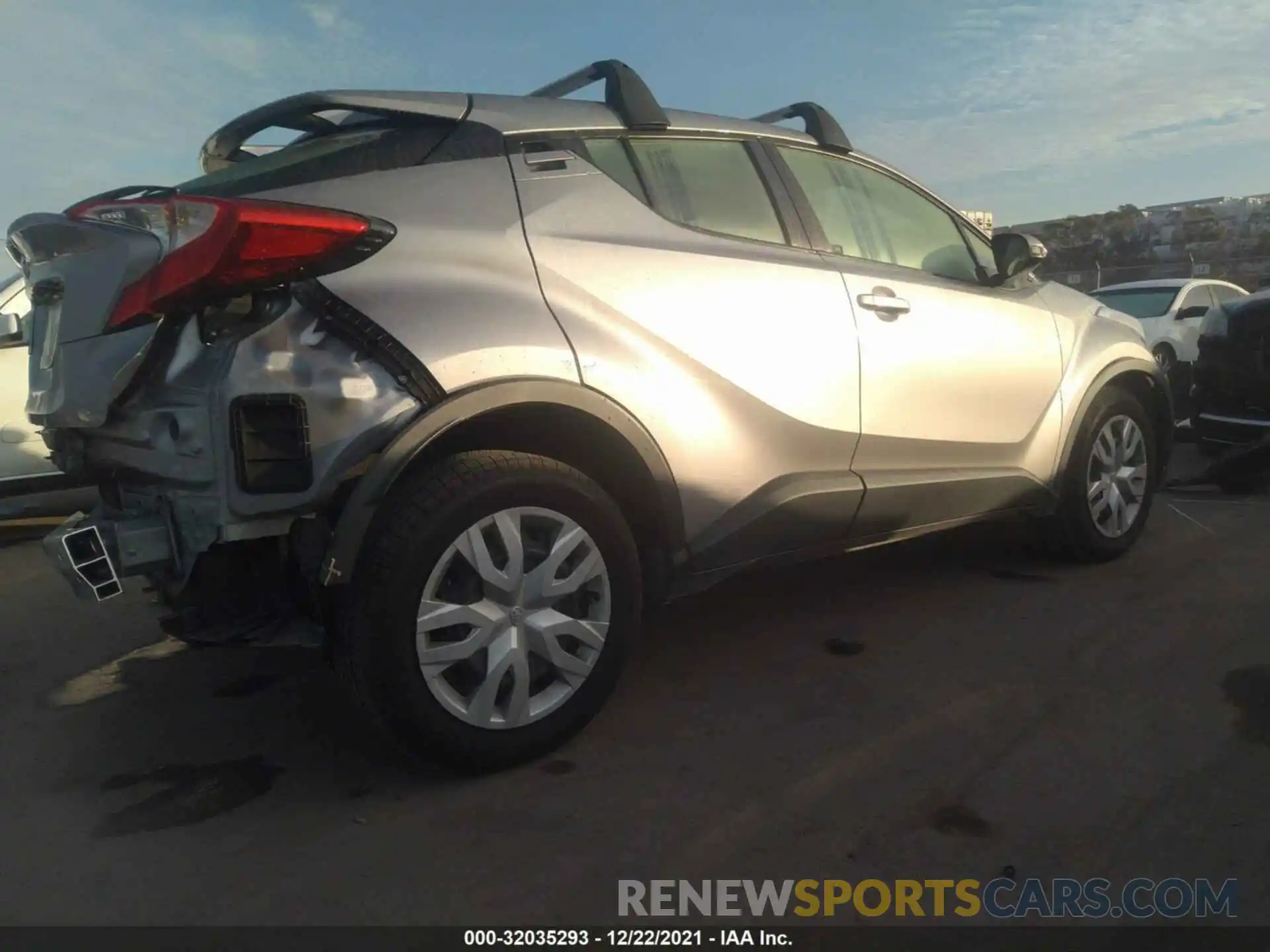 4 Photograph of a damaged car JTNKHMBX7K1042659 TOYOTA C-HR 2019