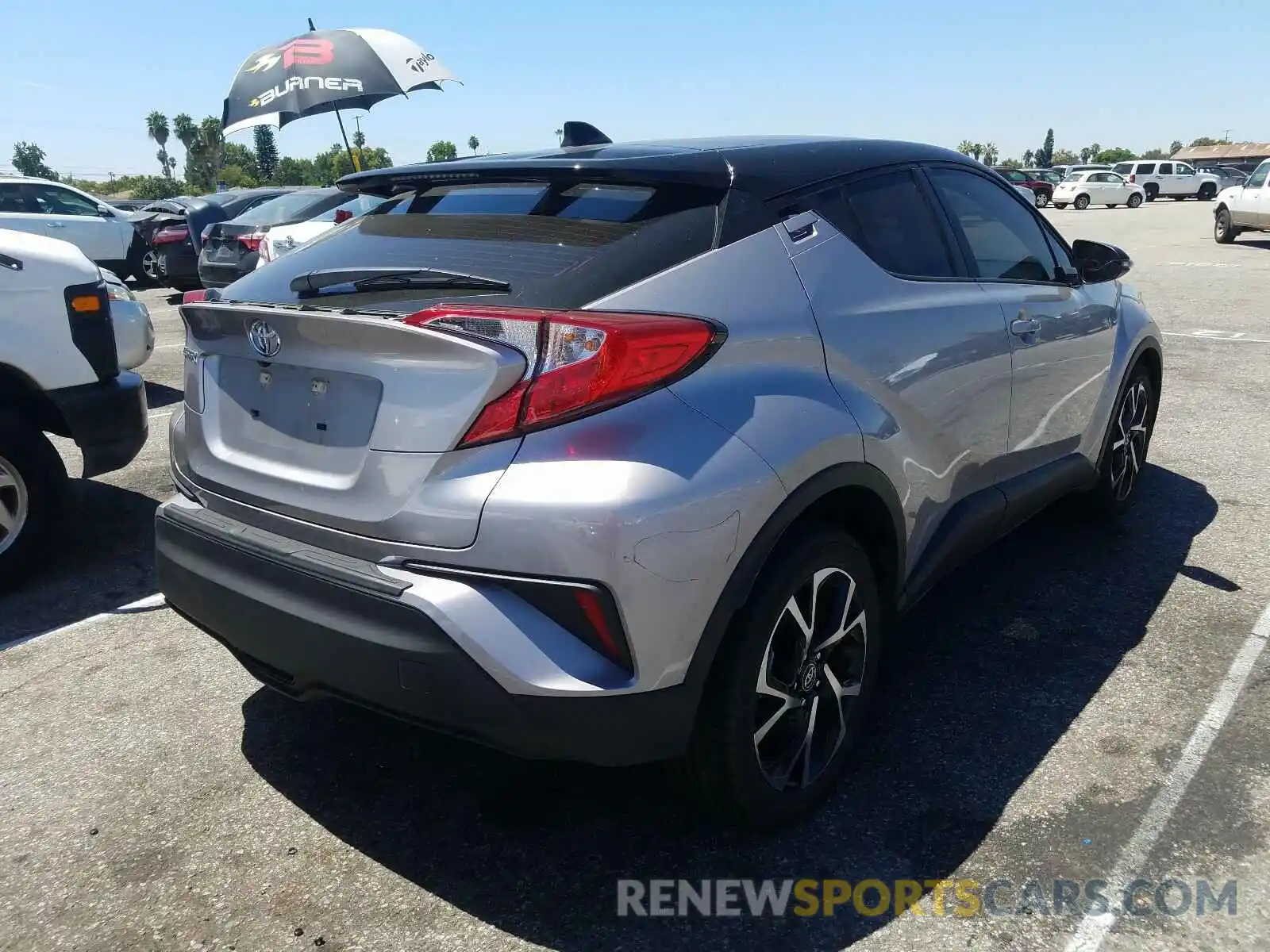 4 Photograph of a damaged car JTNKHMBX7K1043245 TOYOTA C-HR 2019