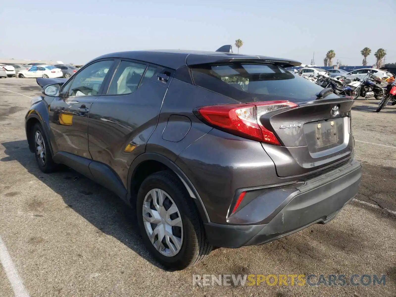 3 Photograph of a damaged car JTNKHMBX7K1043293 TOYOTA C-HR 2019