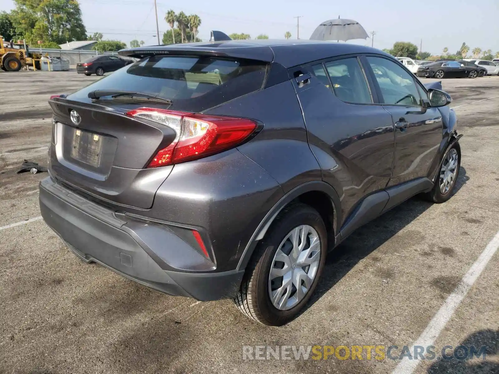 4 Photograph of a damaged car JTNKHMBX7K1043293 TOYOTA C-HR 2019