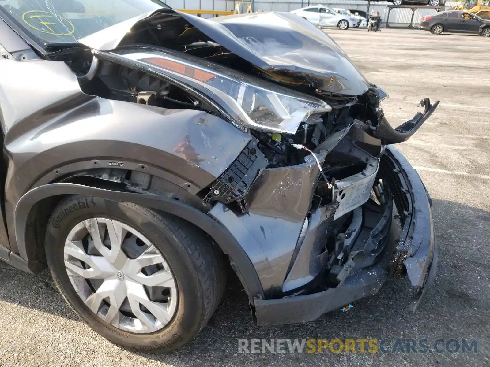 9 Photograph of a damaged car JTNKHMBX7K1043293 TOYOTA C-HR 2019