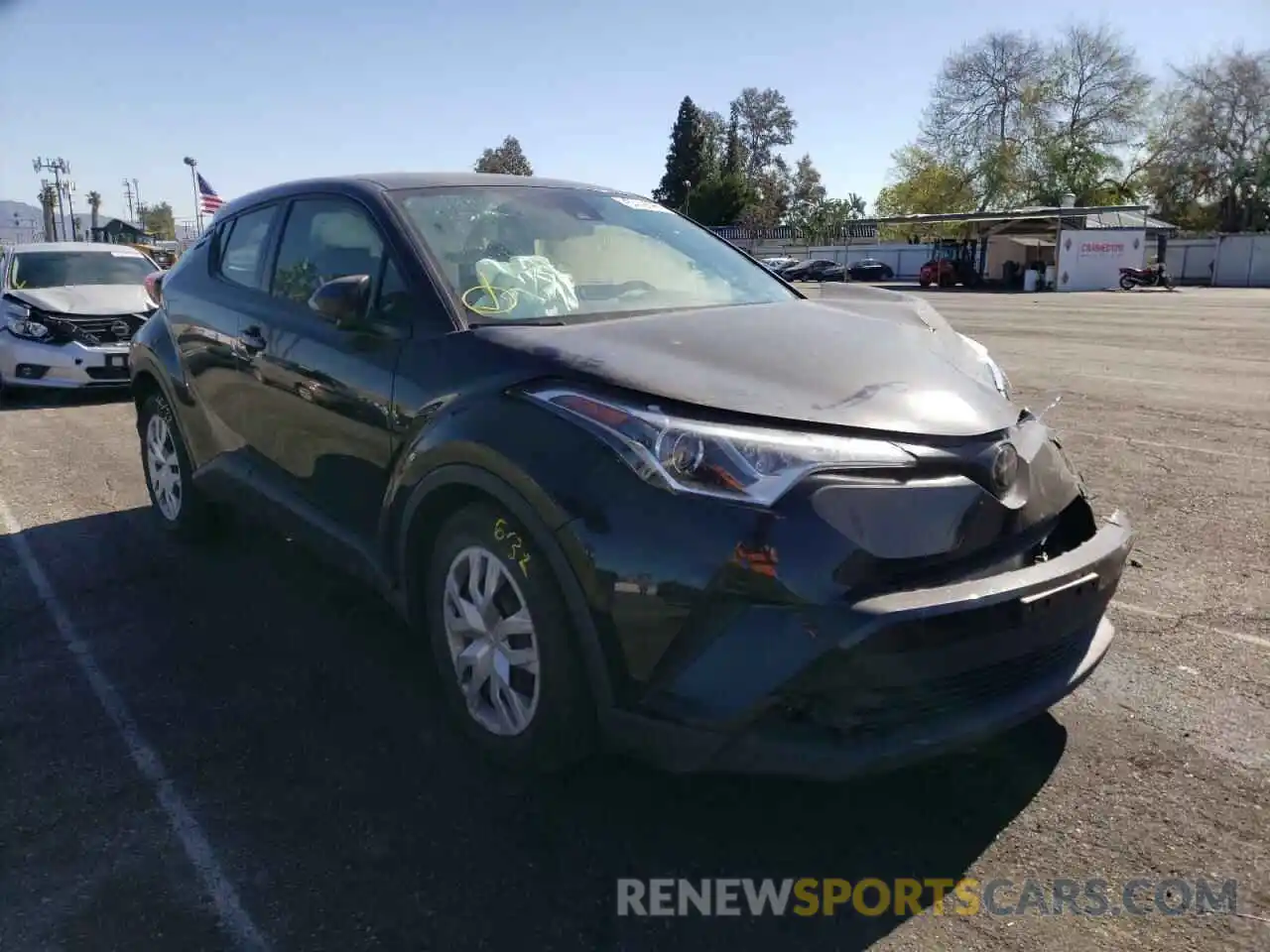 1 Photograph of a damaged car JTNKHMBX7K1044086 TOYOTA C-HR 2019