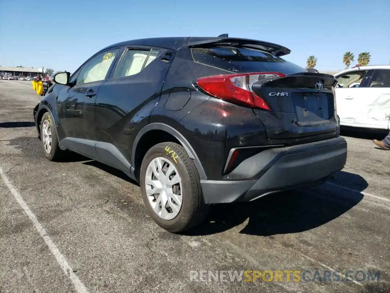 3 Photograph of a damaged car JTNKHMBX7K1044086 TOYOTA C-HR 2019