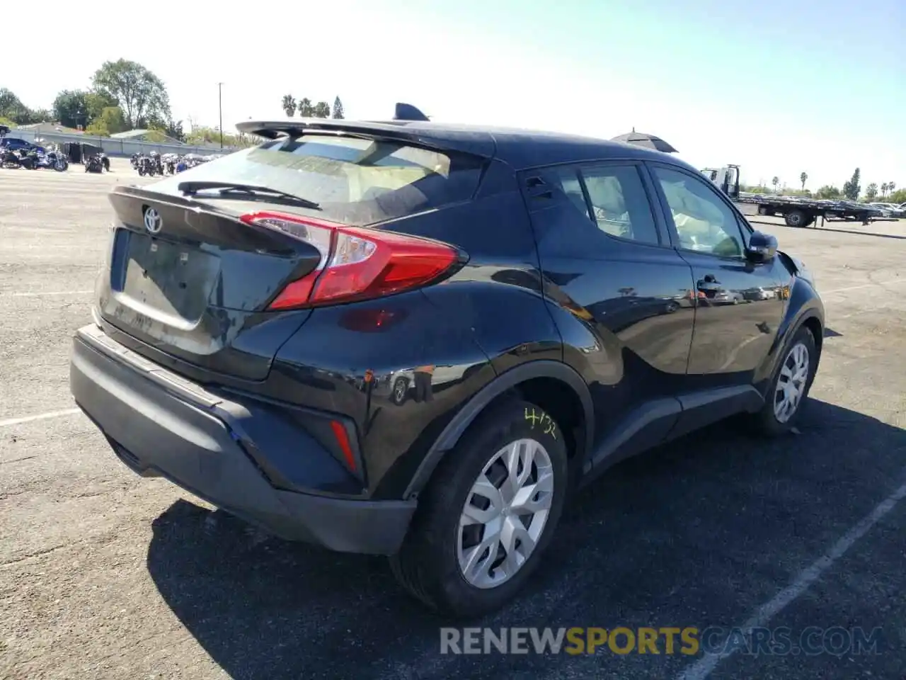 4 Photograph of a damaged car JTNKHMBX7K1044086 TOYOTA C-HR 2019