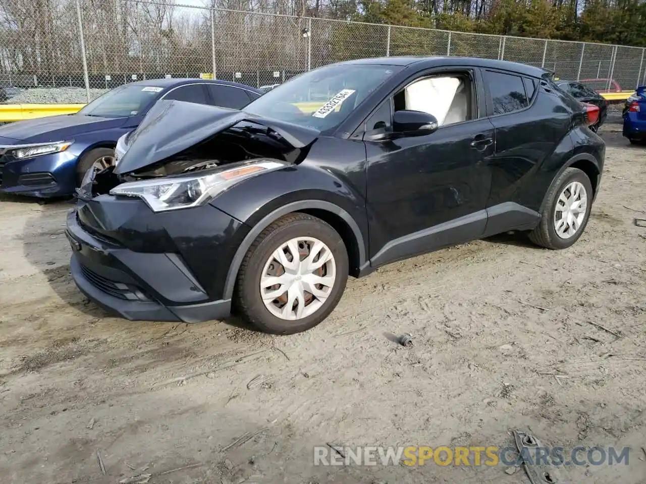 1 Photograph of a damaged car JTNKHMBX7K1044699 TOYOTA C-HR 2019