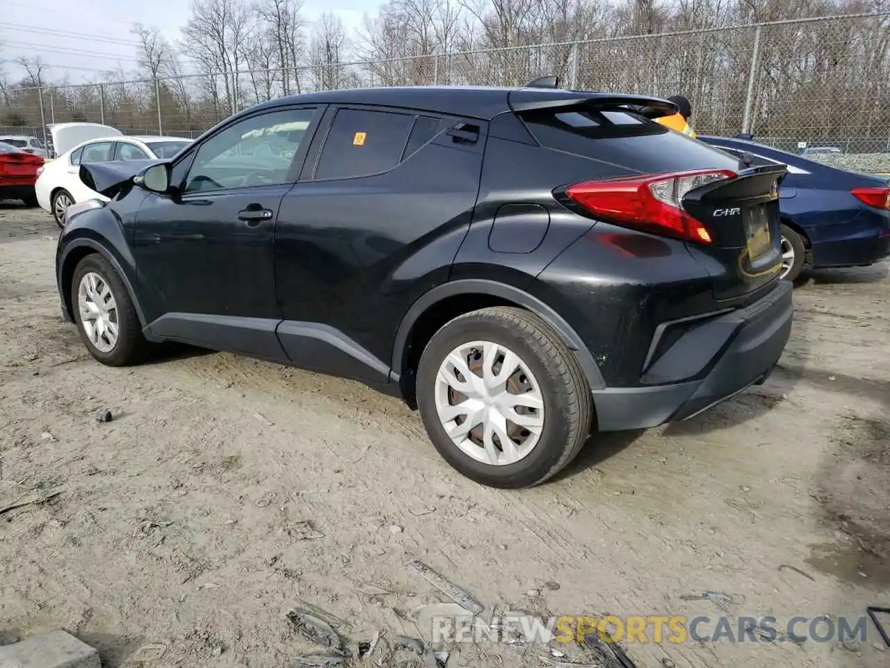 2 Photograph of a damaged car JTNKHMBX7K1044699 TOYOTA C-HR 2019