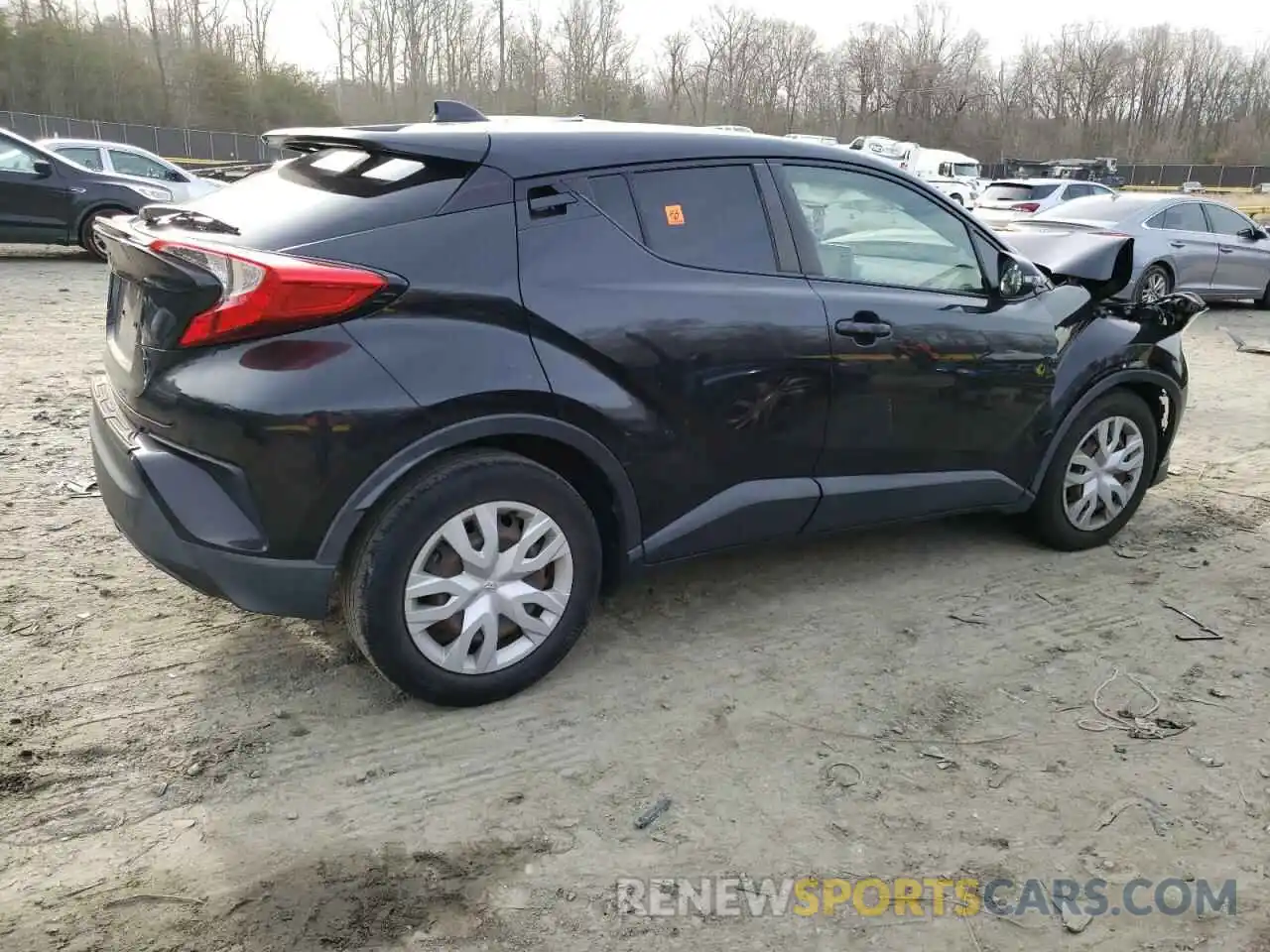 3 Photograph of a damaged car JTNKHMBX7K1044699 TOYOTA C-HR 2019