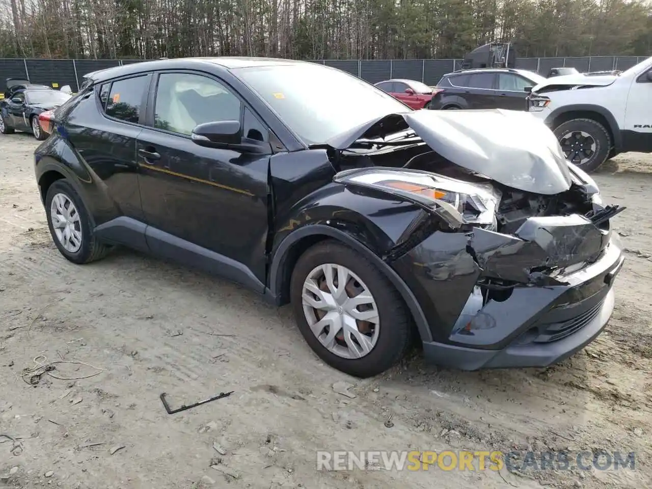 4 Photograph of a damaged car JTNKHMBX7K1044699 TOYOTA C-HR 2019