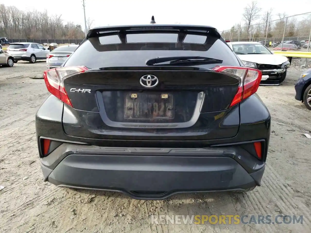 6 Photograph of a damaged car JTNKHMBX7K1044699 TOYOTA C-HR 2019