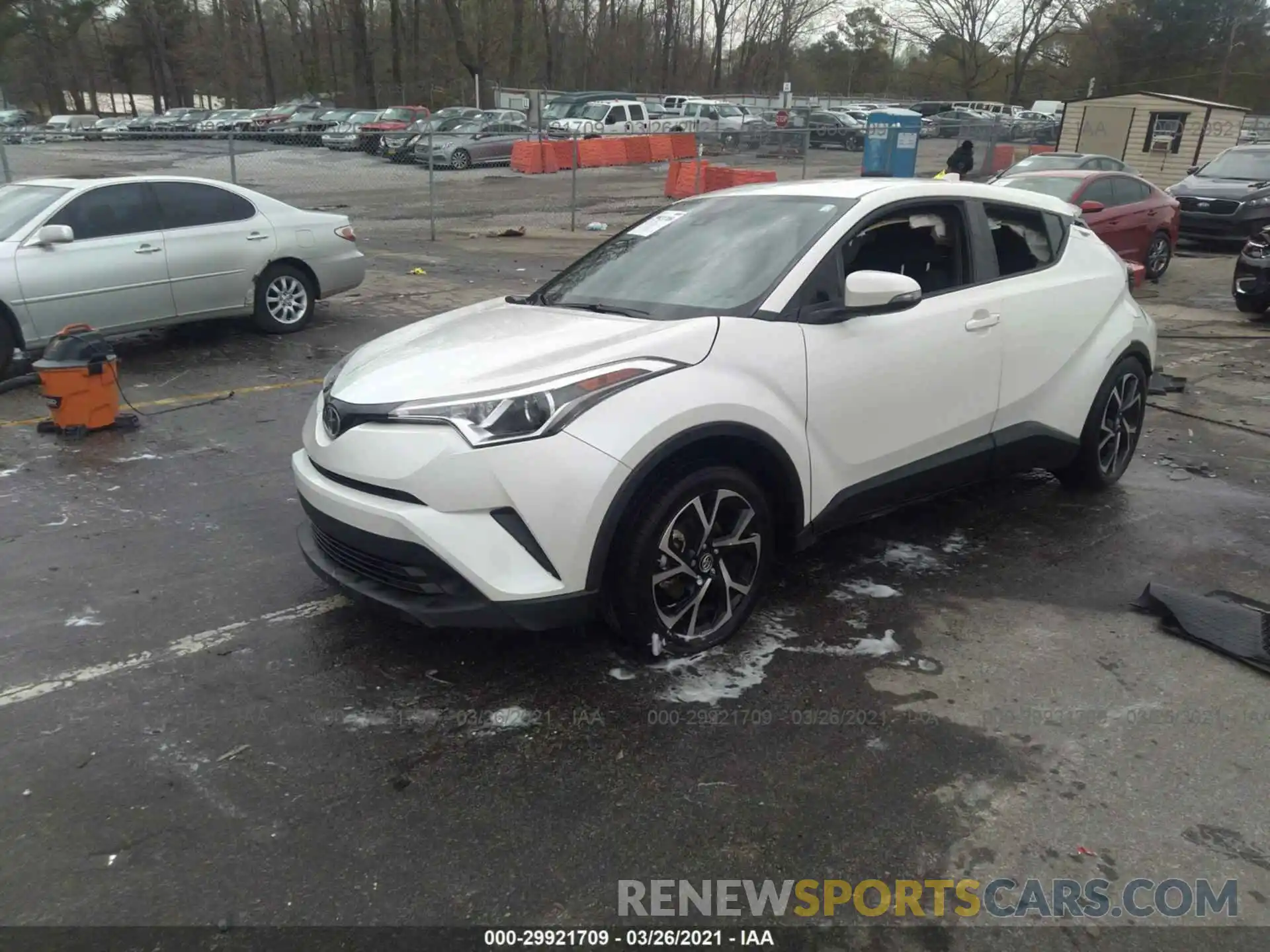 2 Photograph of a damaged car JTNKHMBX7K1046260 TOYOTA C-HR 2019