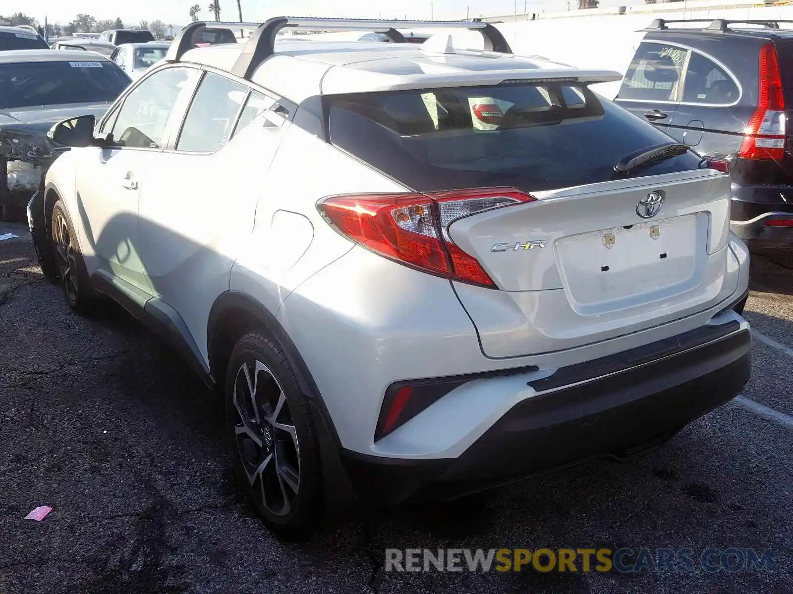 3 Photograph of a damaged car JTNKHMBX7K1046503 TOYOTA C-HR 2019