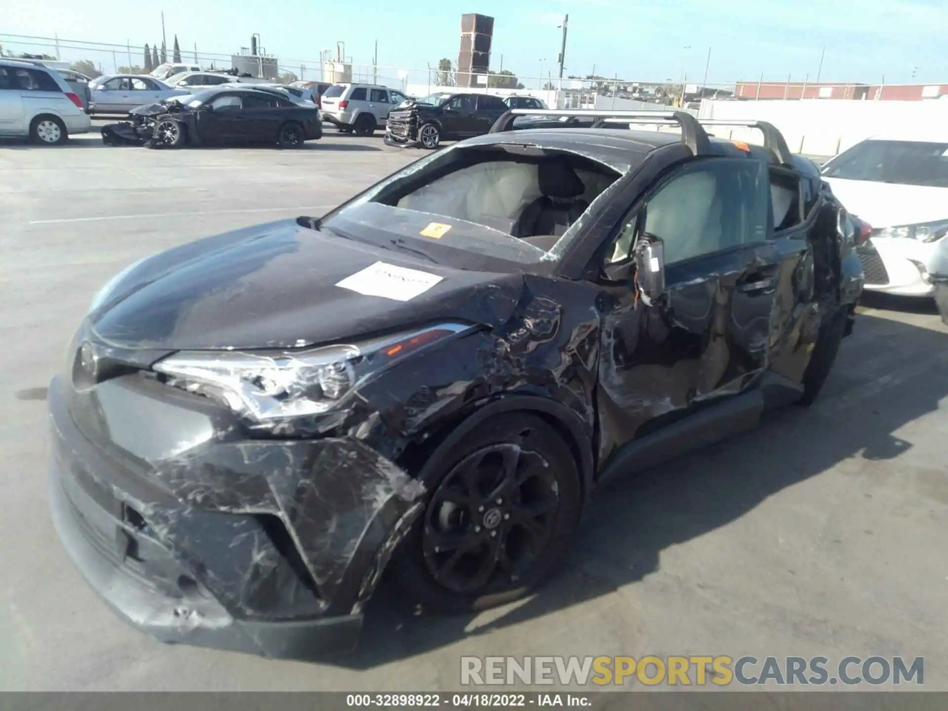 2 Photograph of a damaged car JTNKHMBX7K1048008 TOYOTA C-HR 2019