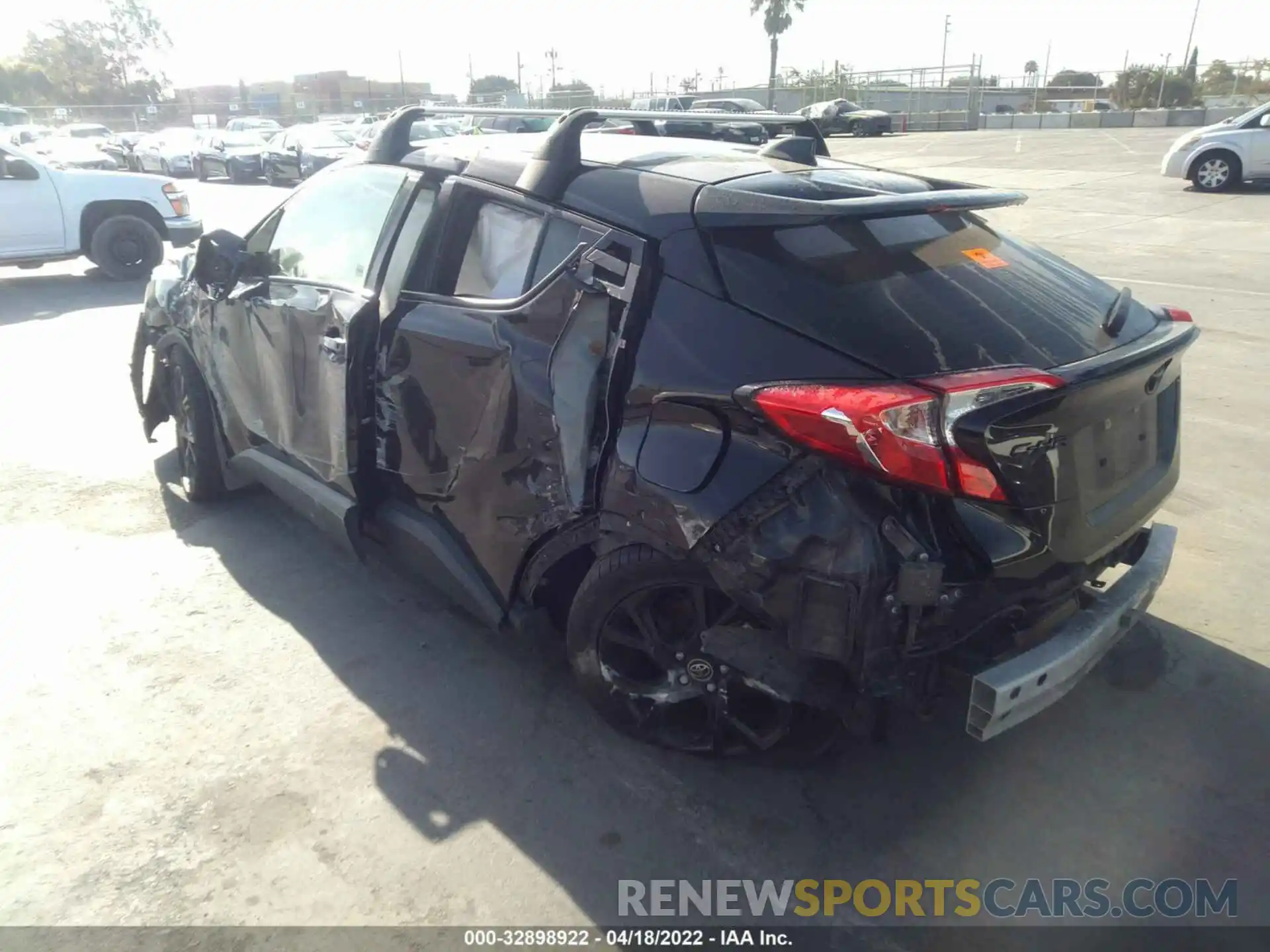 3 Photograph of a damaged car JTNKHMBX7K1048008 TOYOTA C-HR 2019