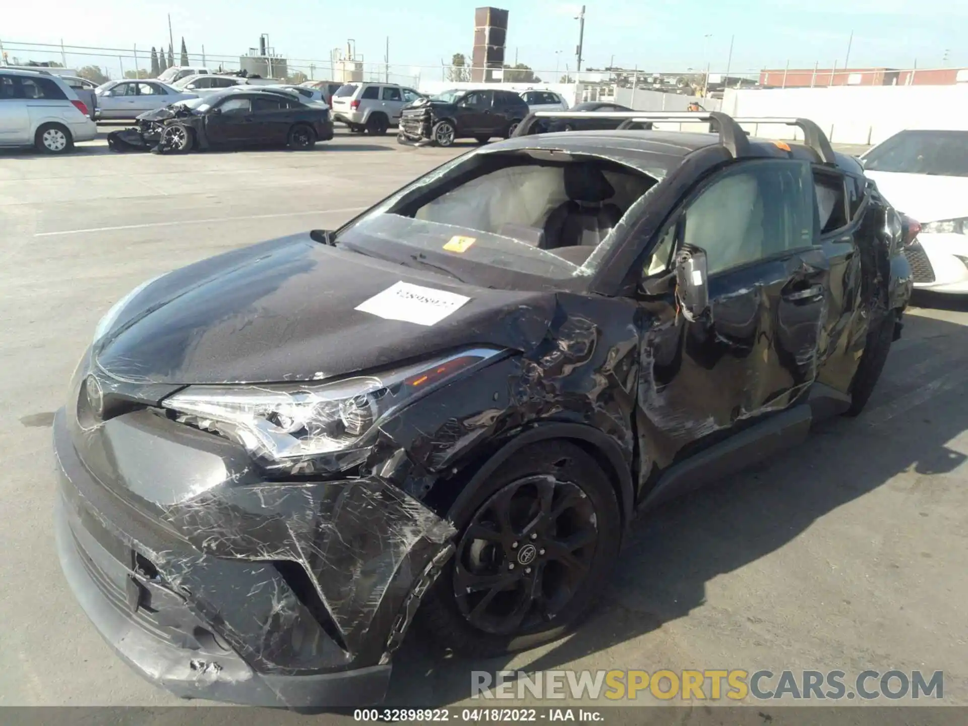 6 Photograph of a damaged car JTNKHMBX7K1048008 TOYOTA C-HR 2019