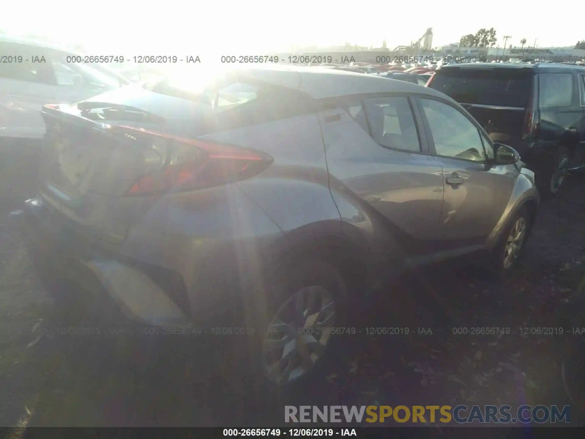 4 Photograph of a damaged car JTNKHMBX7K1048011 TOYOTA C-HR 2019