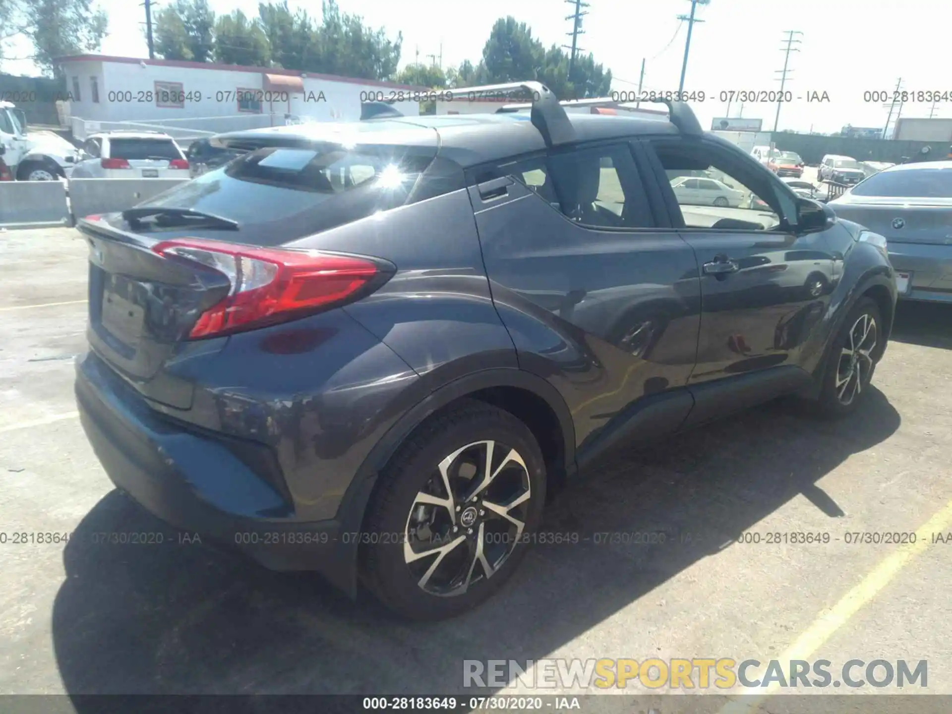 4 Photograph of a damaged car JTNKHMBX7K1049157 TOYOTA C-HR 2019