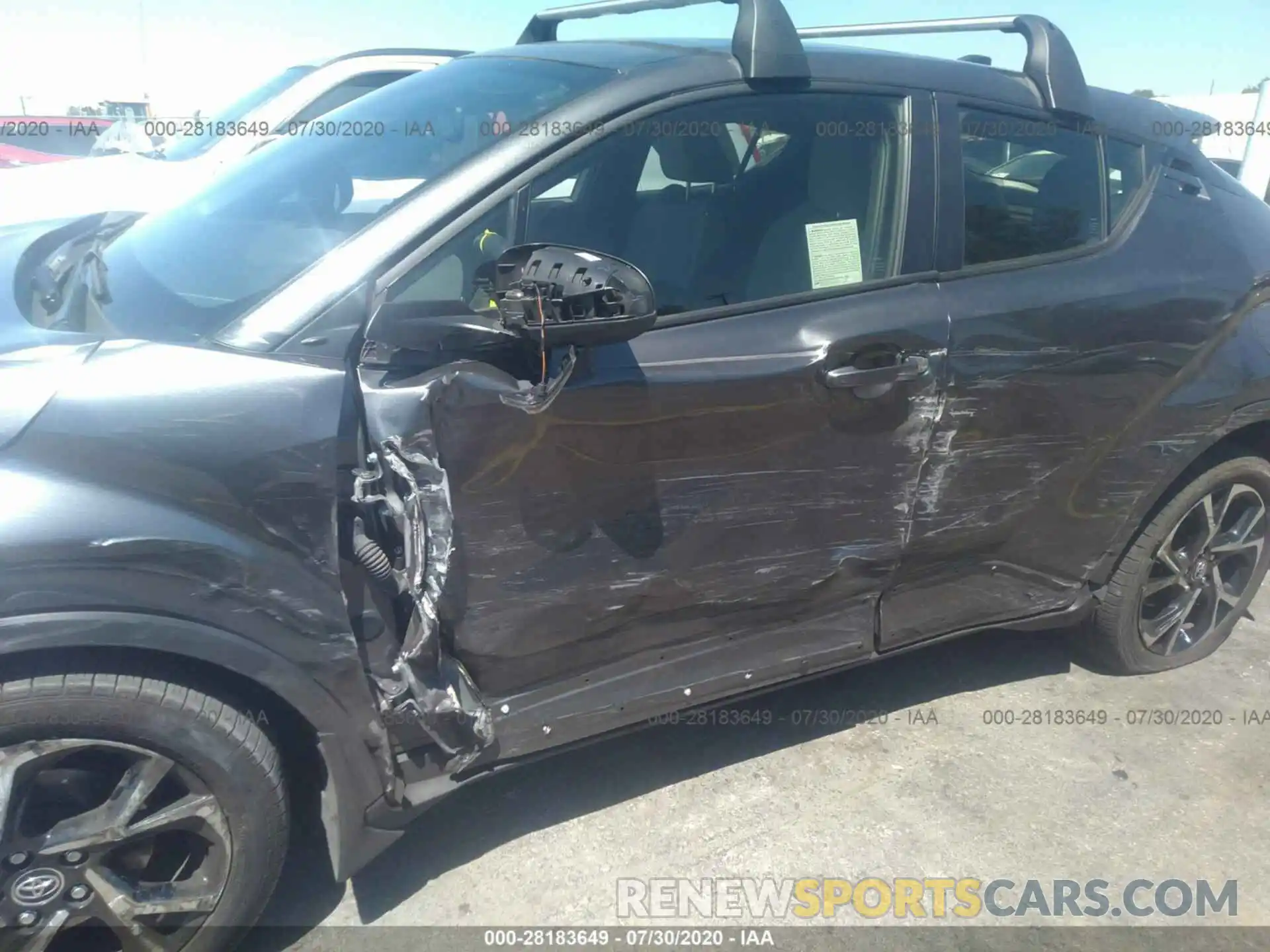 6 Photograph of a damaged car JTNKHMBX7K1049157 TOYOTA C-HR 2019