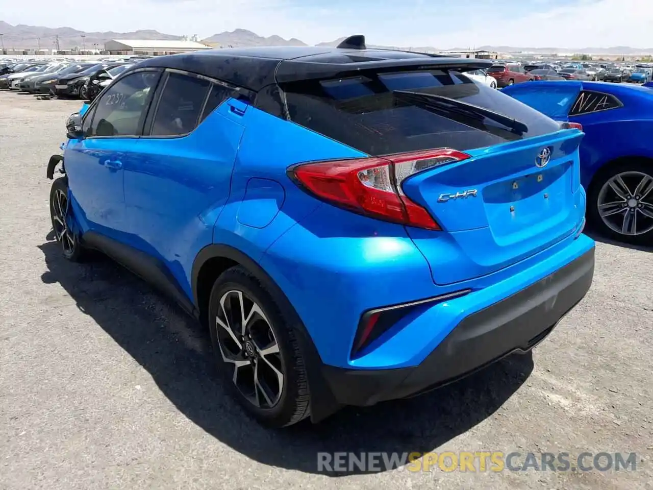 3 Photograph of a damaged car JTNKHMBX7K1051880 TOYOTA C-HR 2019