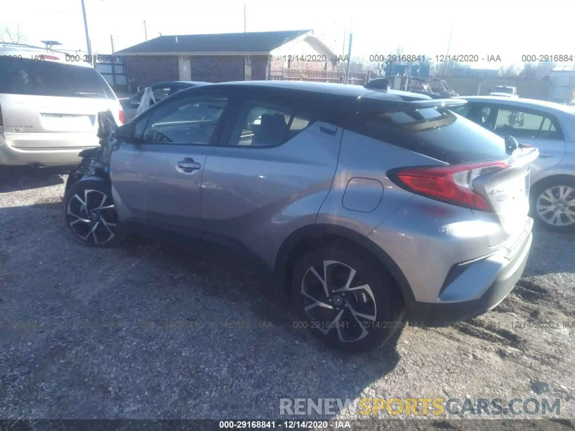 3 Photograph of a damaged car JTNKHMBX7K1052110 TOYOTA C-HR 2019