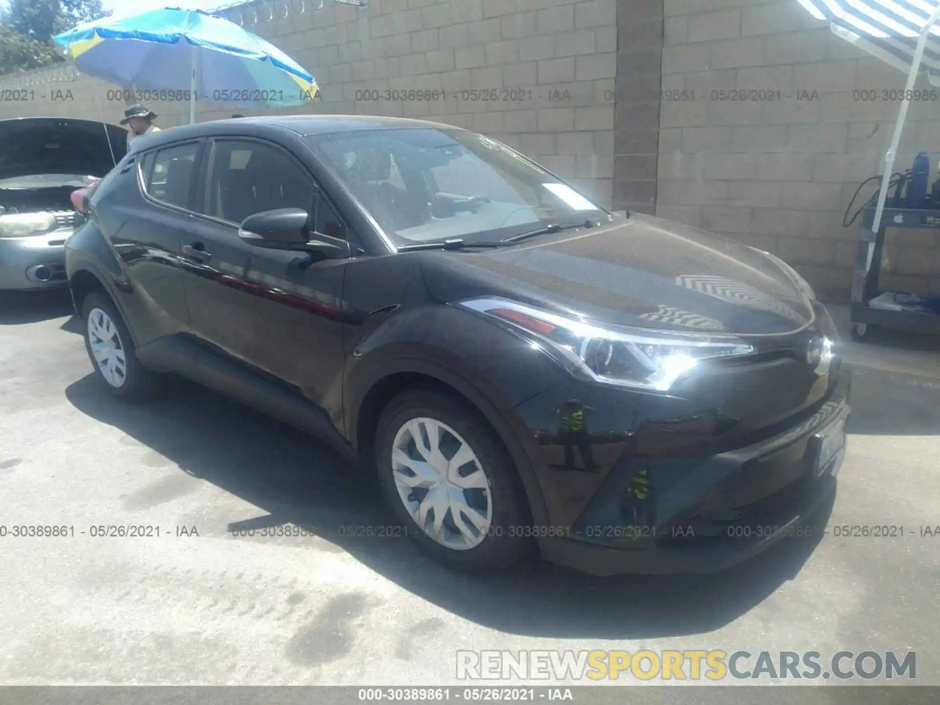 1 Photograph of a damaged car JTNKHMBX7K1053306 TOYOTA C-HR 2019