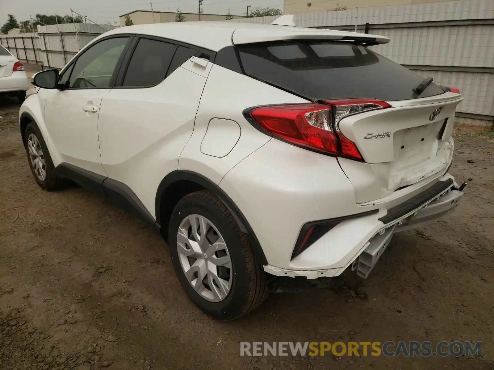 3 Photograph of a damaged car JTNKHMBX7K1054326 TOYOTA C-HR 2019