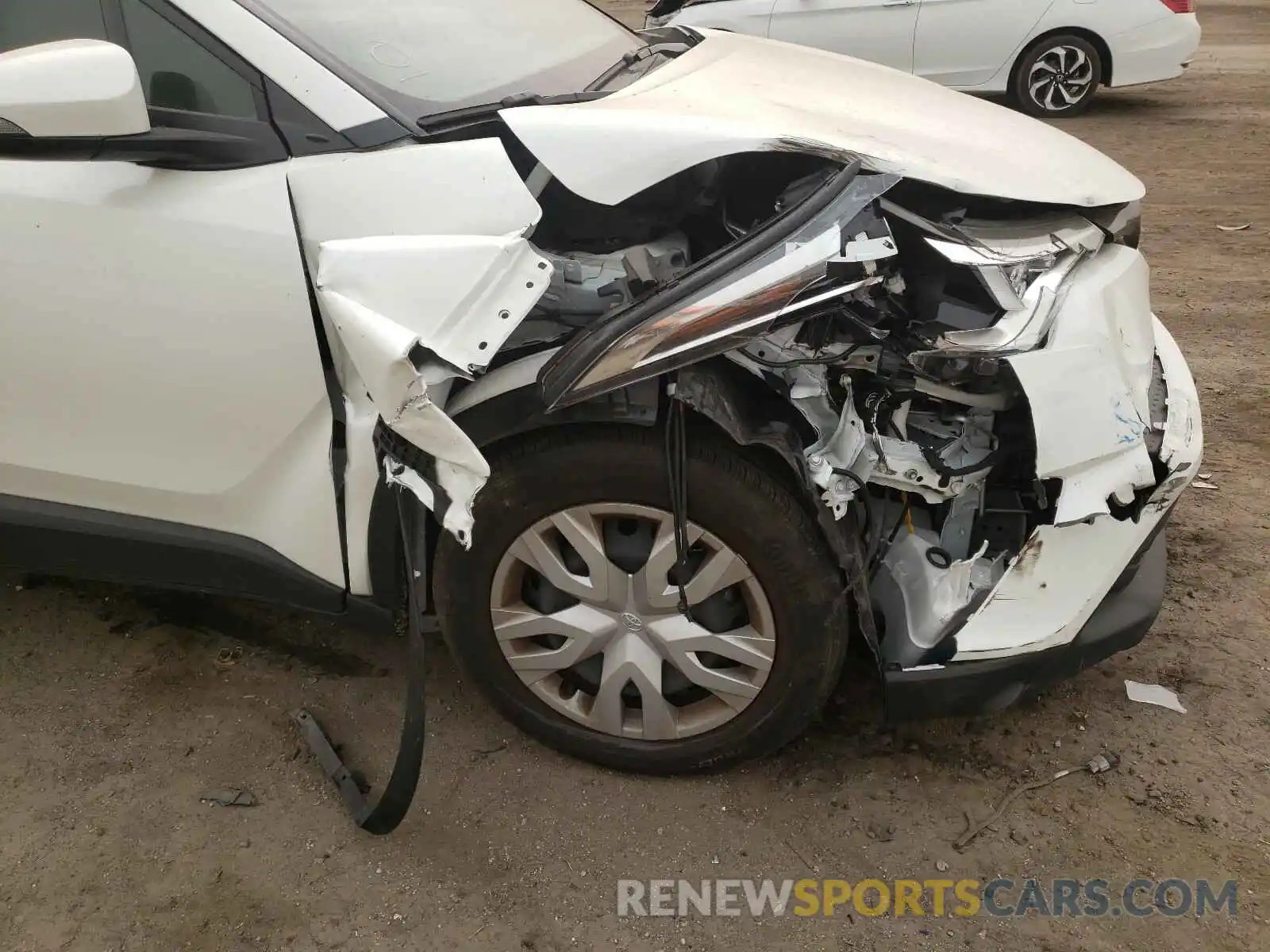 9 Photograph of a damaged car JTNKHMBX7K1054326 TOYOTA C-HR 2019