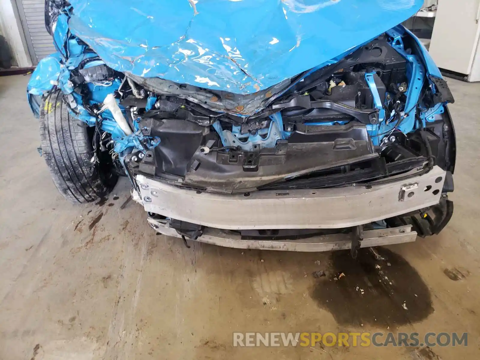 9 Photograph of a damaged car JTNKHMBX7K1054603 TOYOTA C-HR 2019