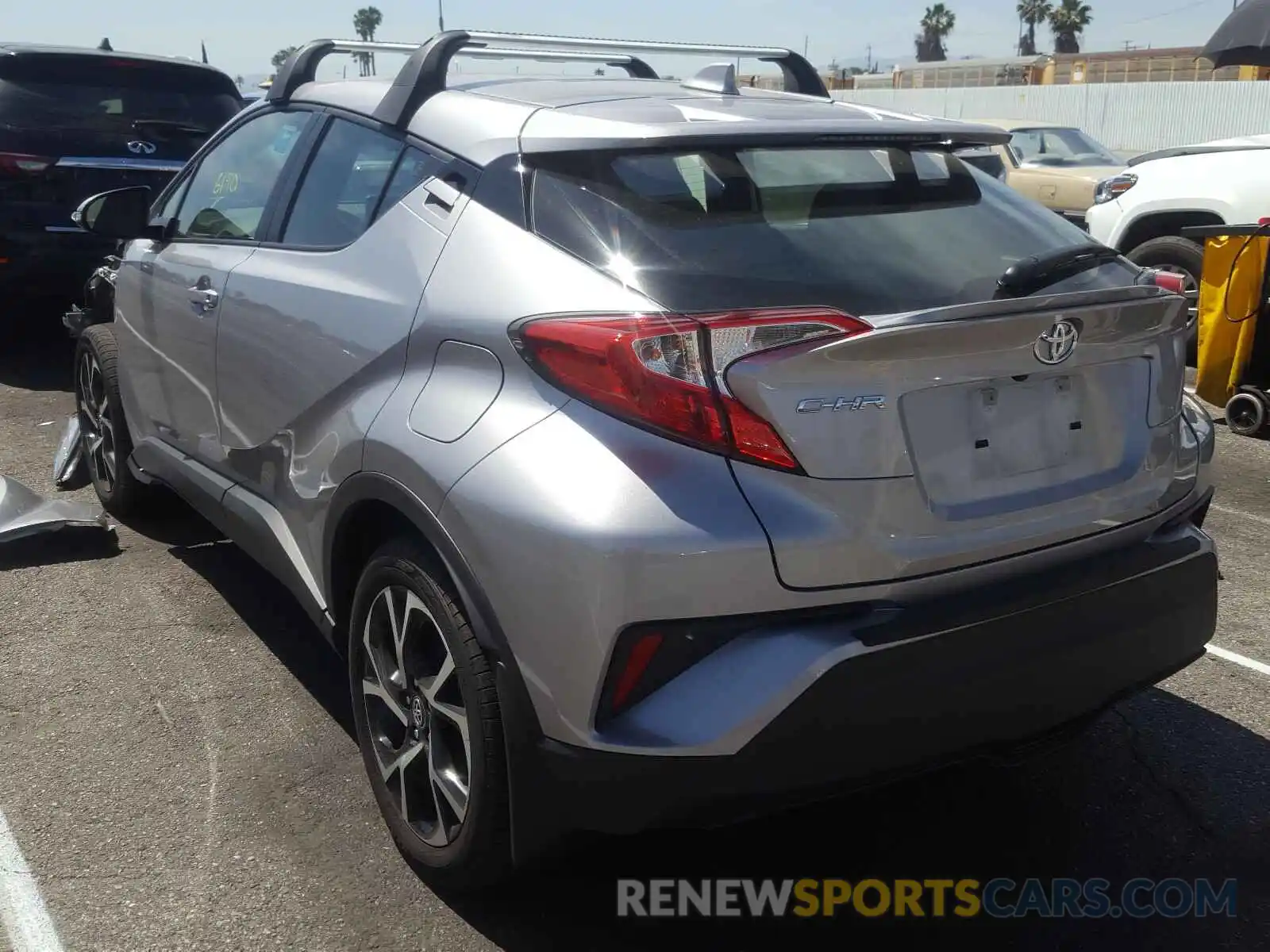 3 Photograph of a damaged car JTNKHMBX7K1054925 TOYOTA C-HR 2019