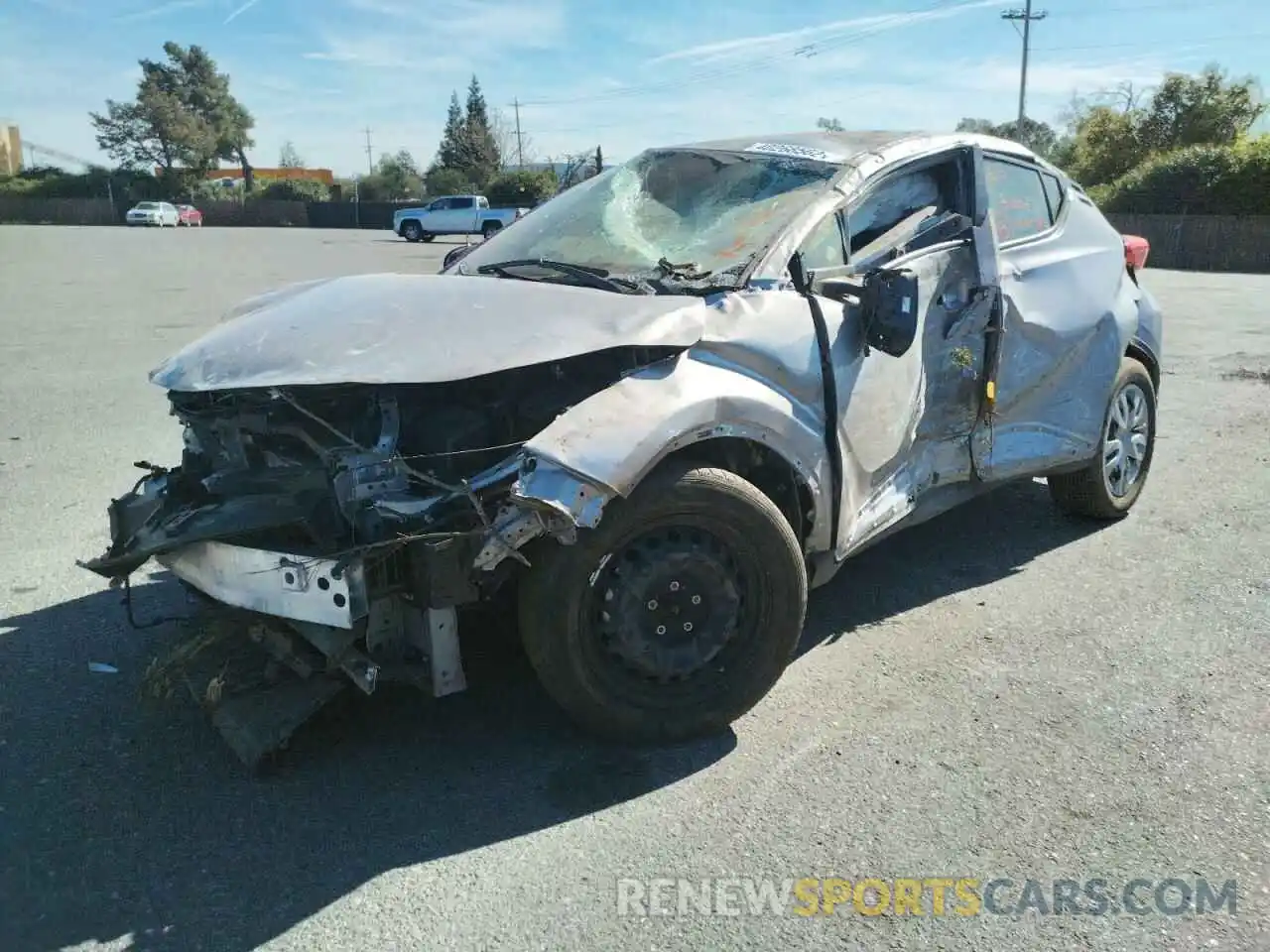 9 Photograph of a damaged car JTNKHMBX7K1055170 TOYOTA C-HR 2019