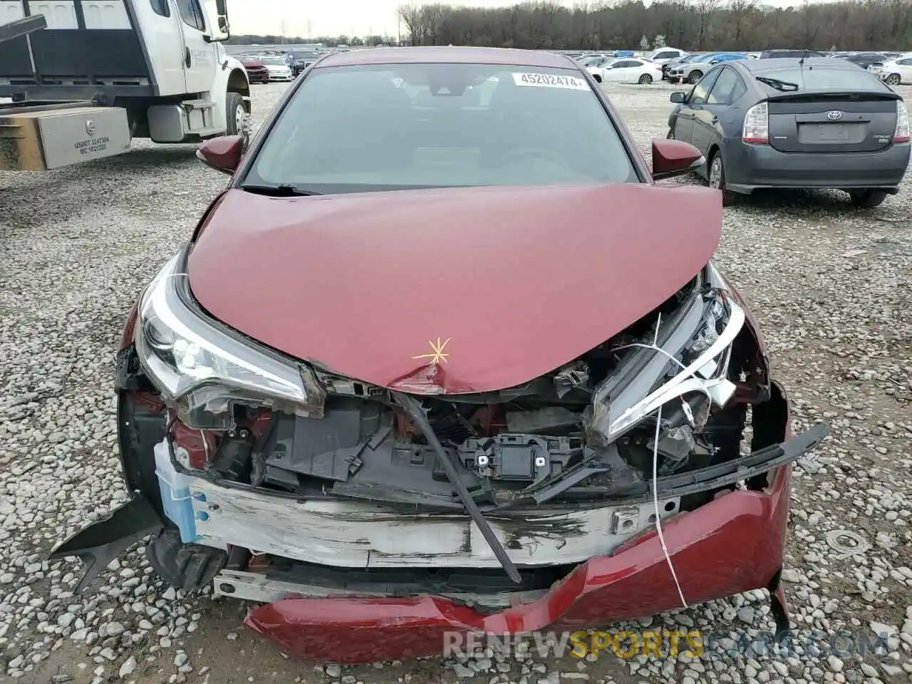 5 Photograph of a damaged car JTNKHMBX7K1055508 TOYOTA C-HR 2019