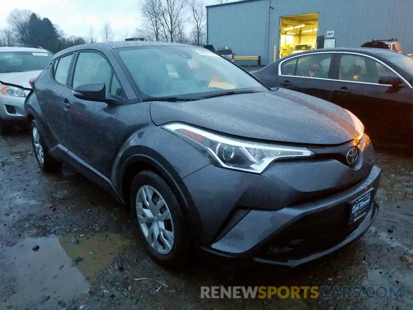 1 Photograph of a damaged car JTNKHMBX7K1055881 TOYOTA C-HR 2019