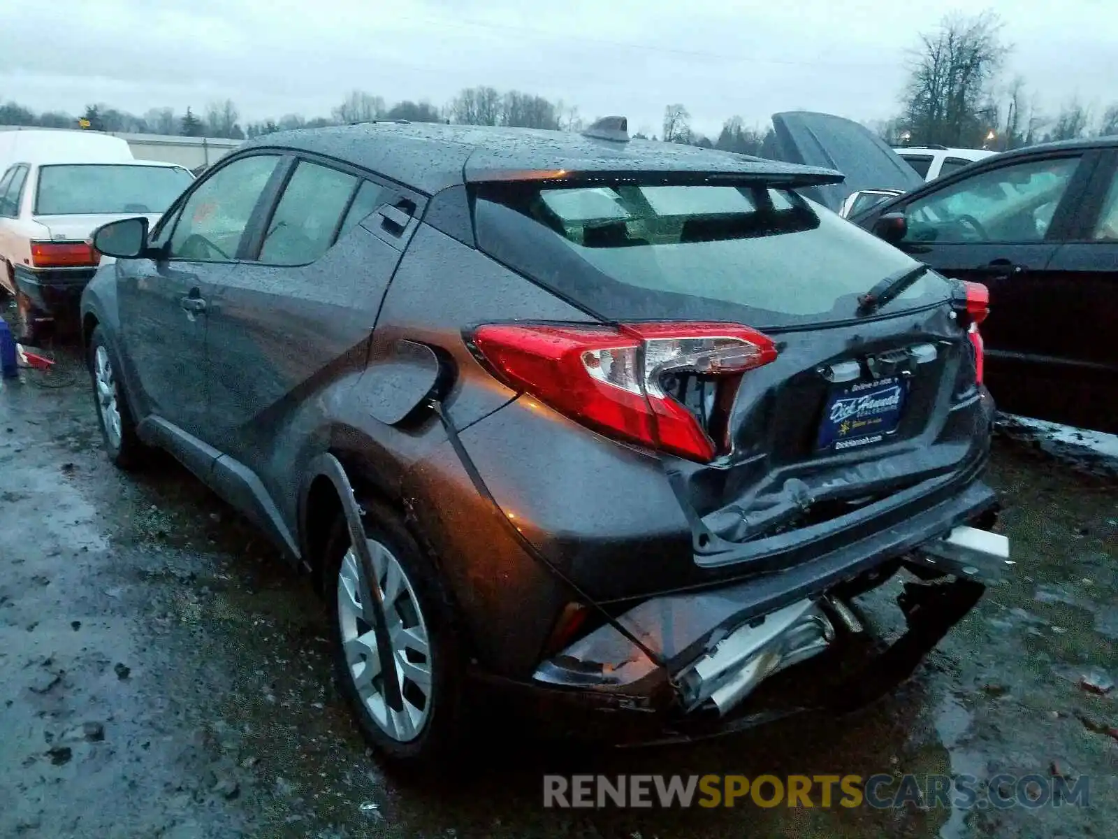 3 Photograph of a damaged car JTNKHMBX7K1055881 TOYOTA C-HR 2019