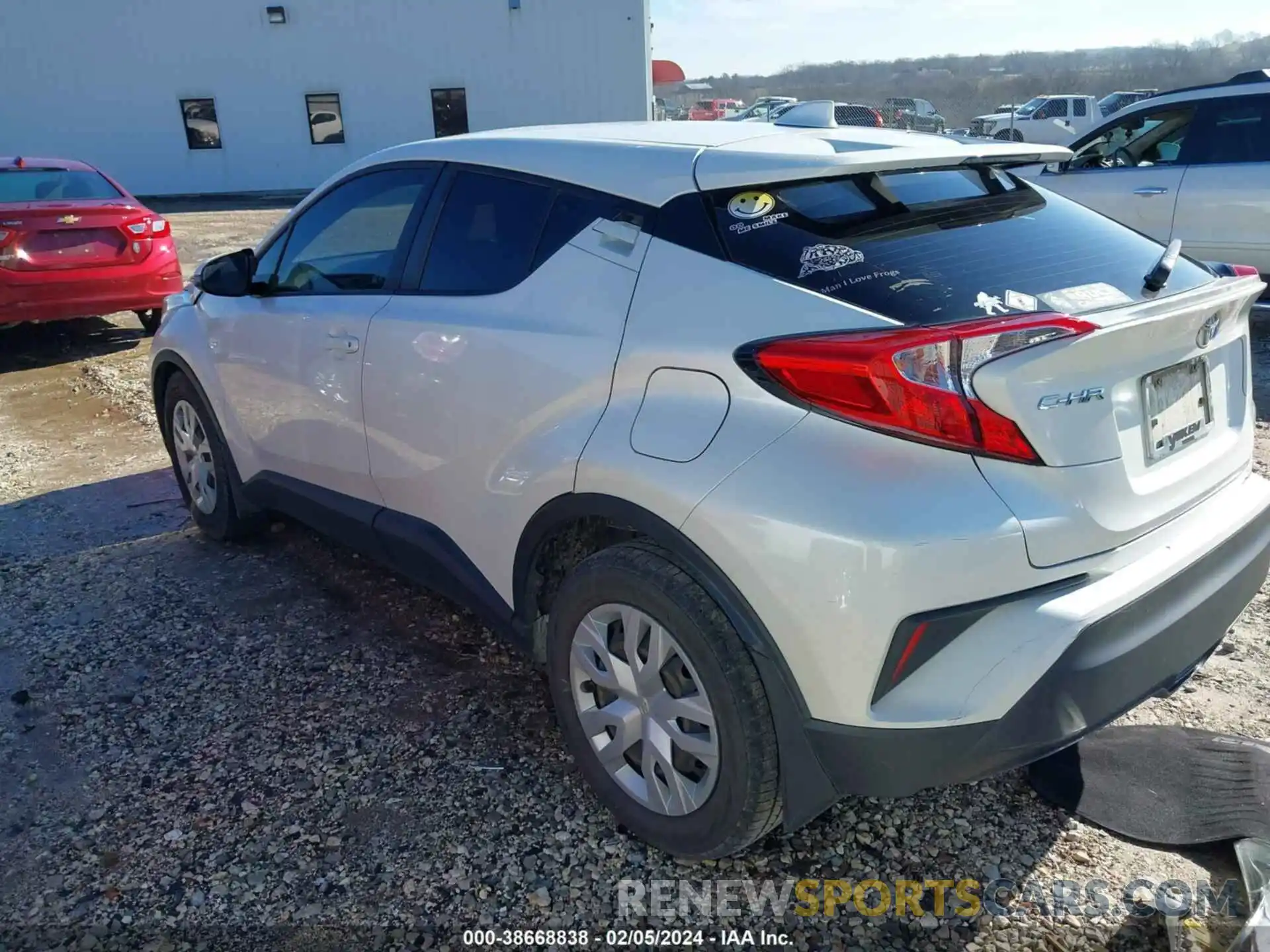 3 Photograph of a damaged car JTNKHMBX7K1057159 TOYOTA C-HR 2019