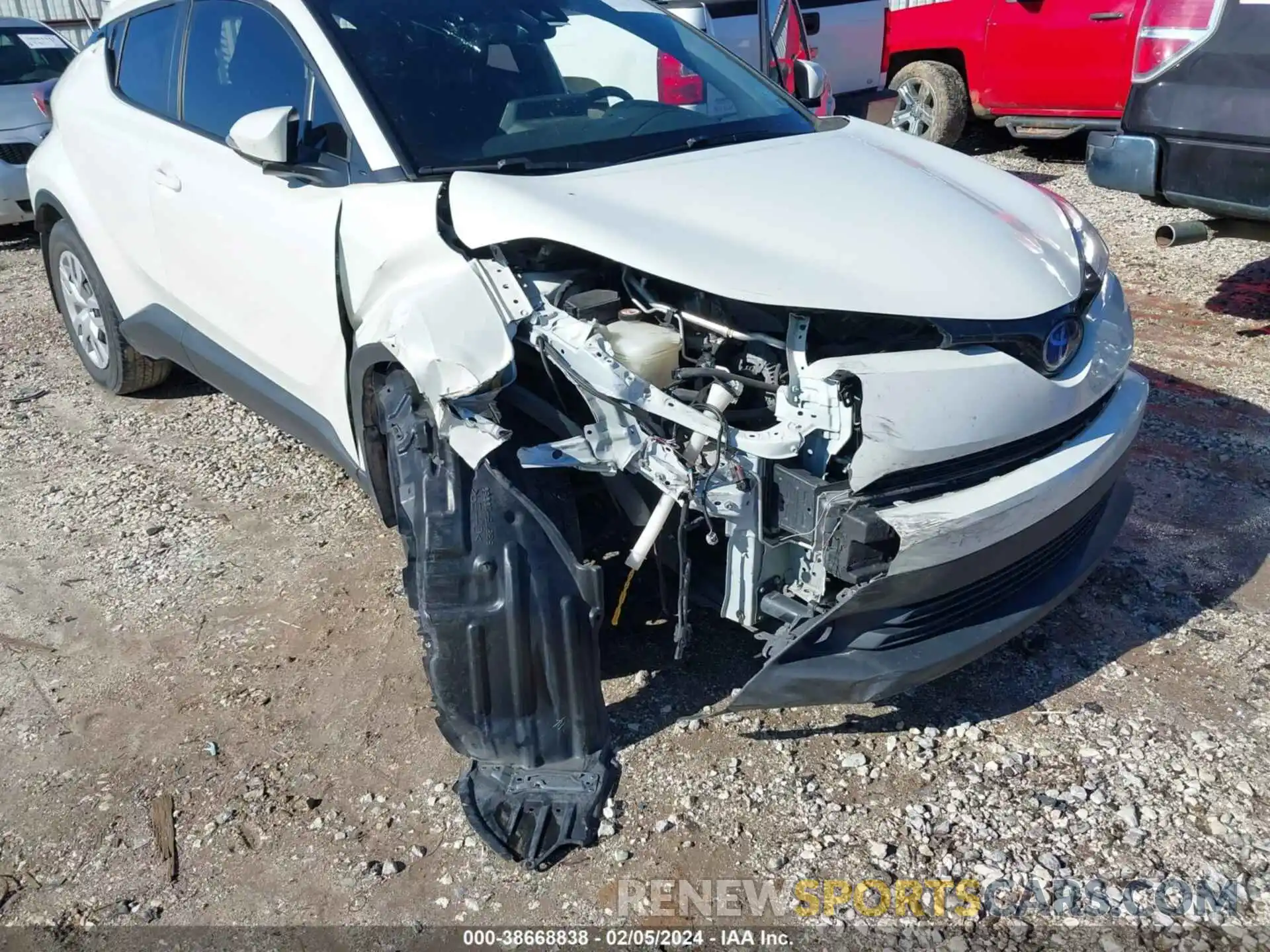 6 Photograph of a damaged car JTNKHMBX7K1057159 TOYOTA C-HR 2019