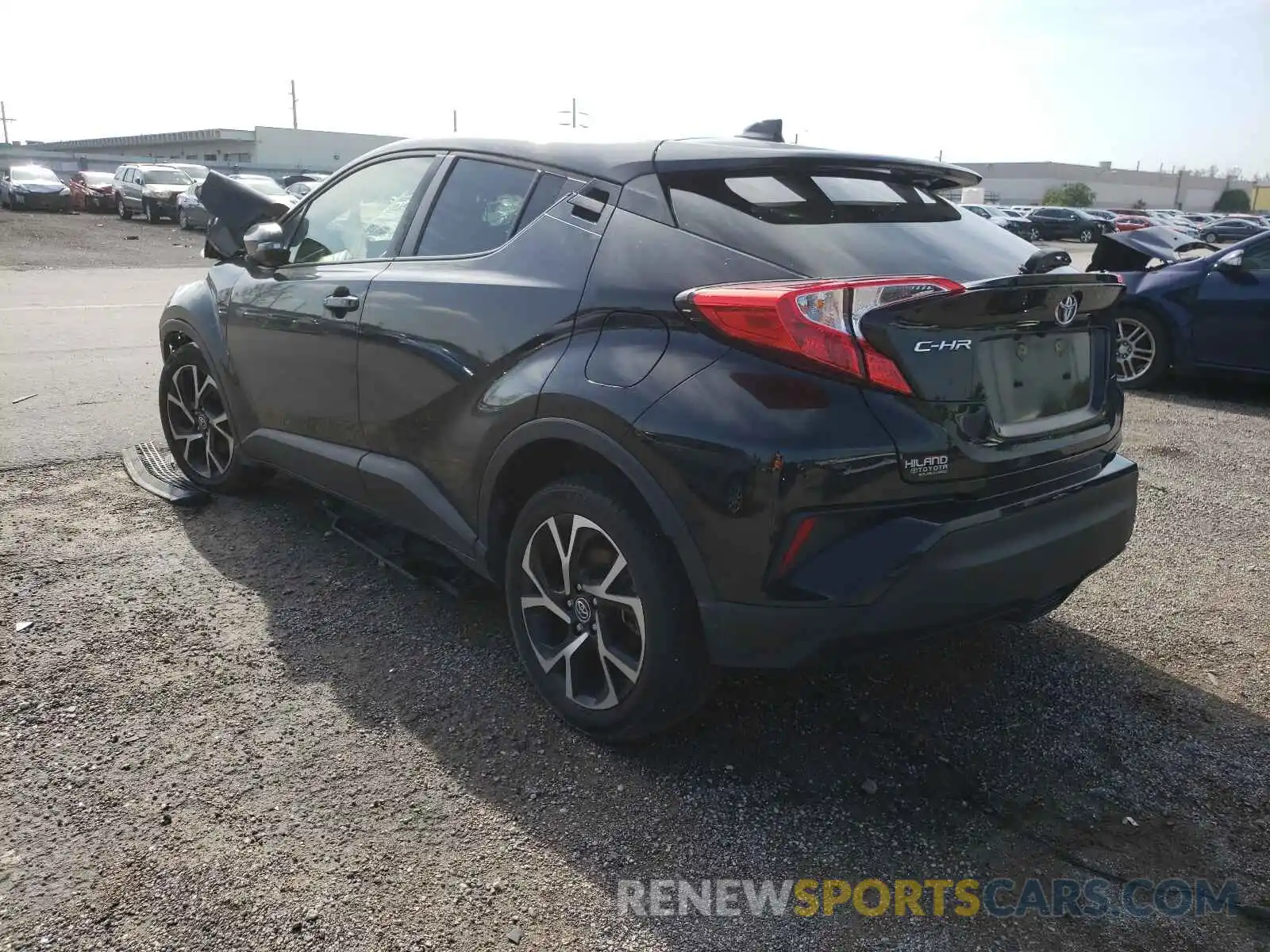 3 Photograph of a damaged car JTNKHMBX7K1057615 TOYOTA C-HR 2019