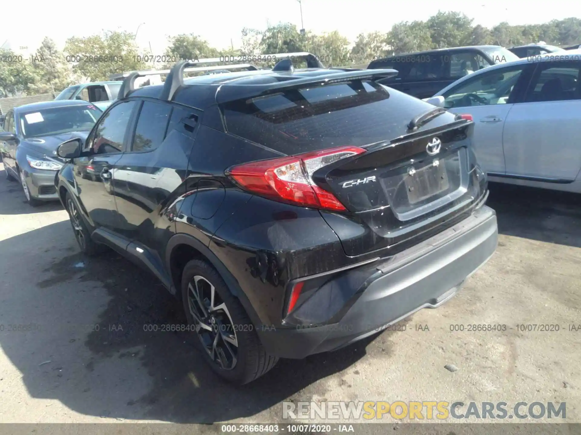 3 Photograph of a damaged car JTNKHMBX7K1058957 TOYOTA C-HR 2019