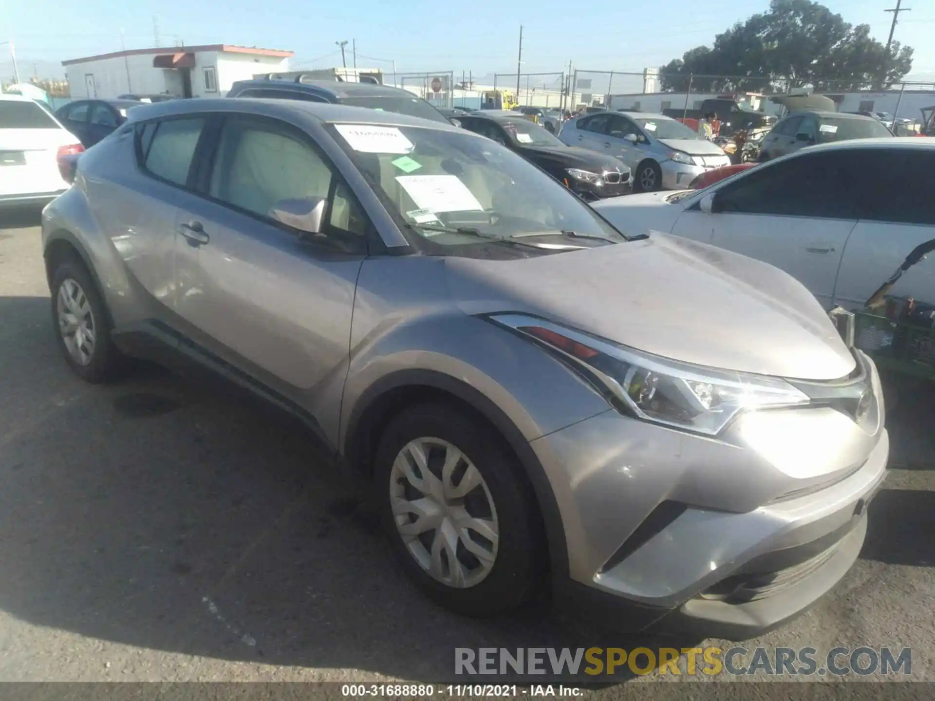 1 Photograph of a damaged car JTNKHMBX7K1059932 TOYOTA C-HR 2019