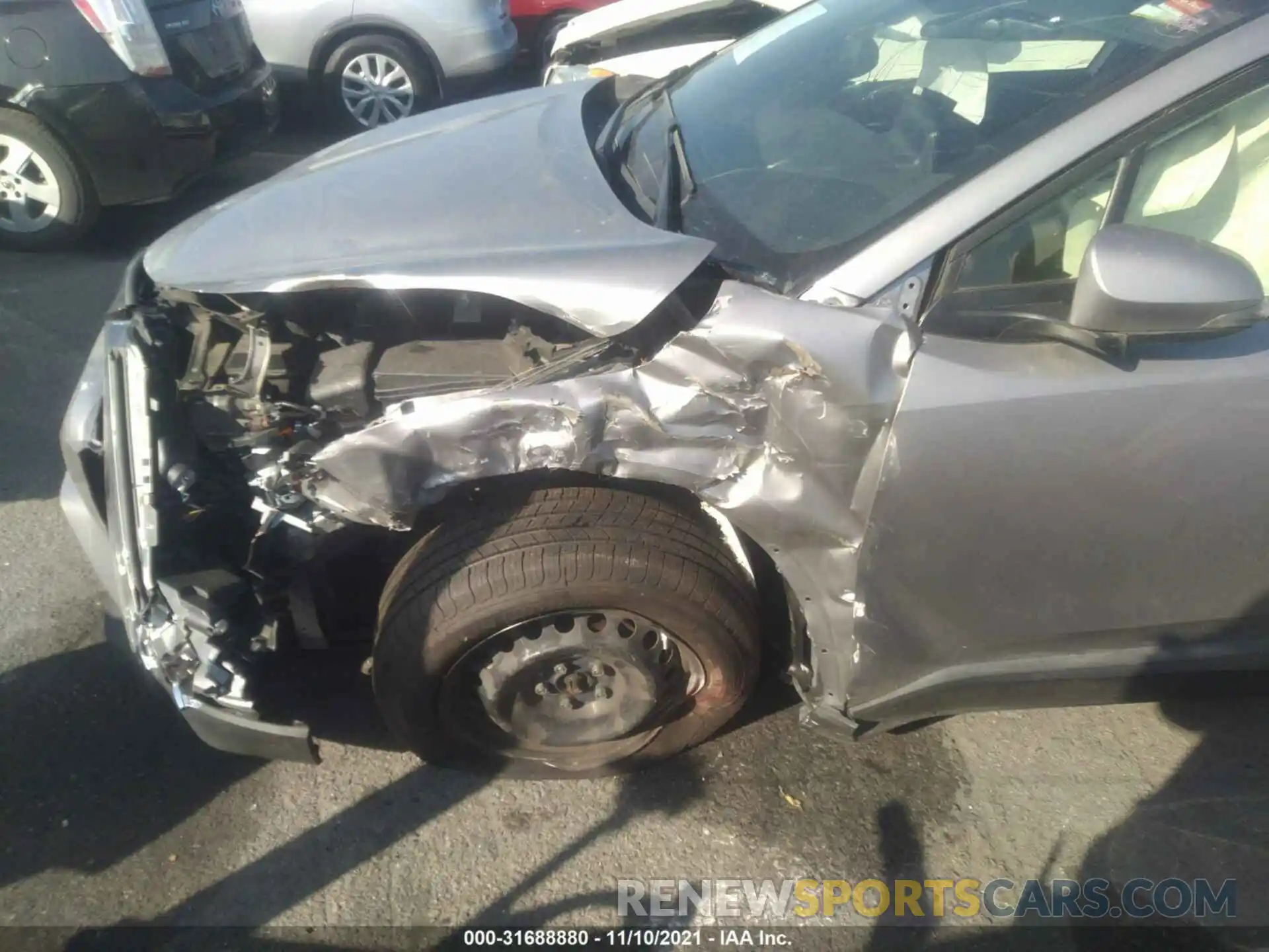 6 Photograph of a damaged car JTNKHMBX7K1059932 TOYOTA C-HR 2019