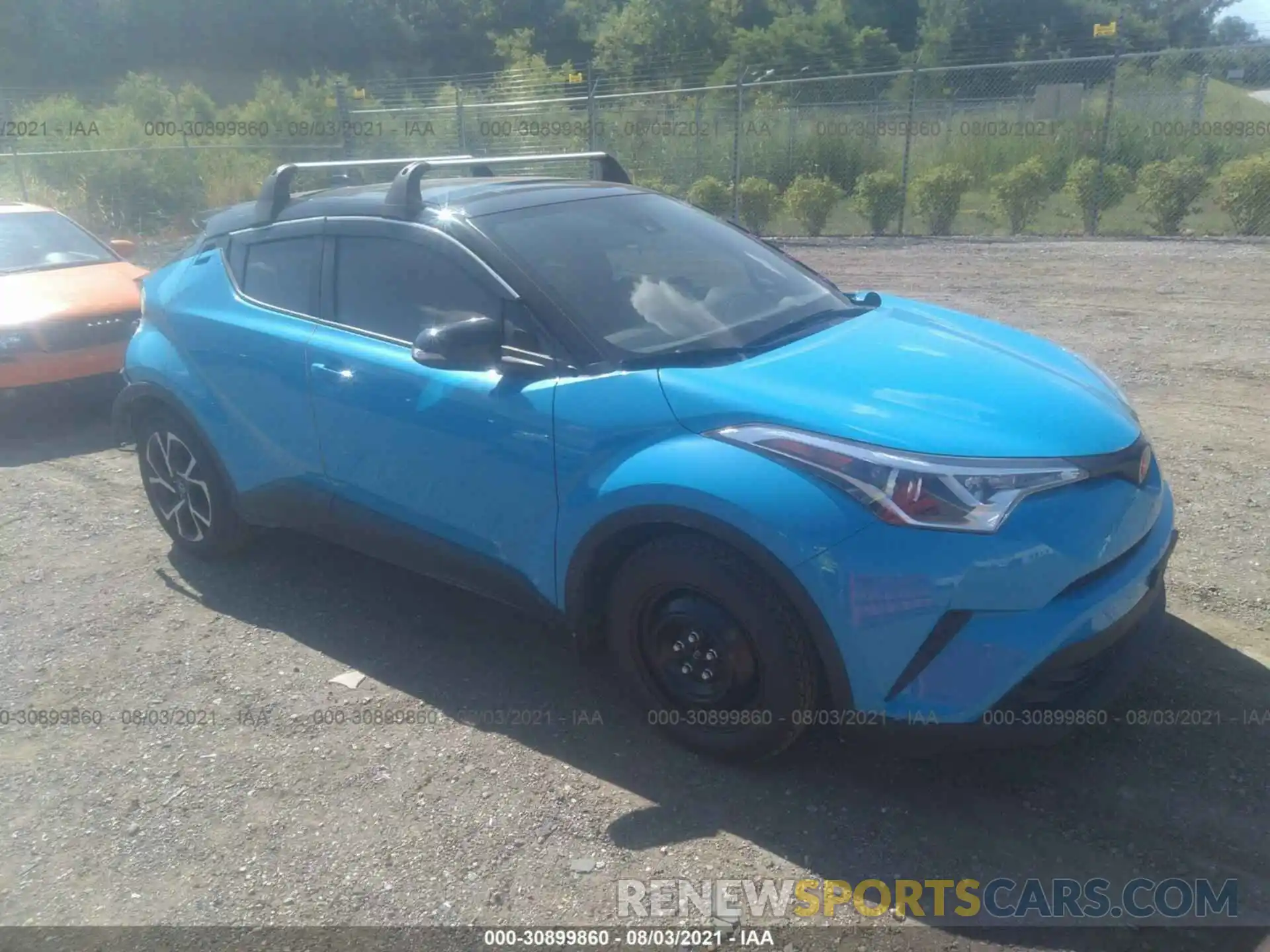 1 Photograph of a damaged car JTNKHMBX7K1061440 TOYOTA C-HR 2019