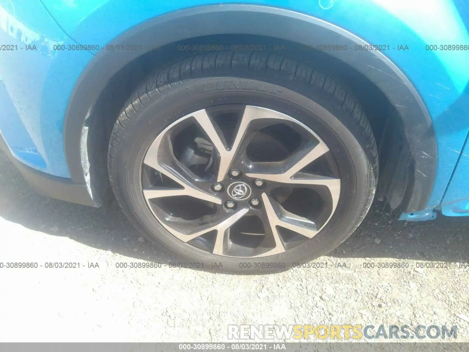 13 Photograph of a damaged car JTNKHMBX7K1061440 TOYOTA C-HR 2019