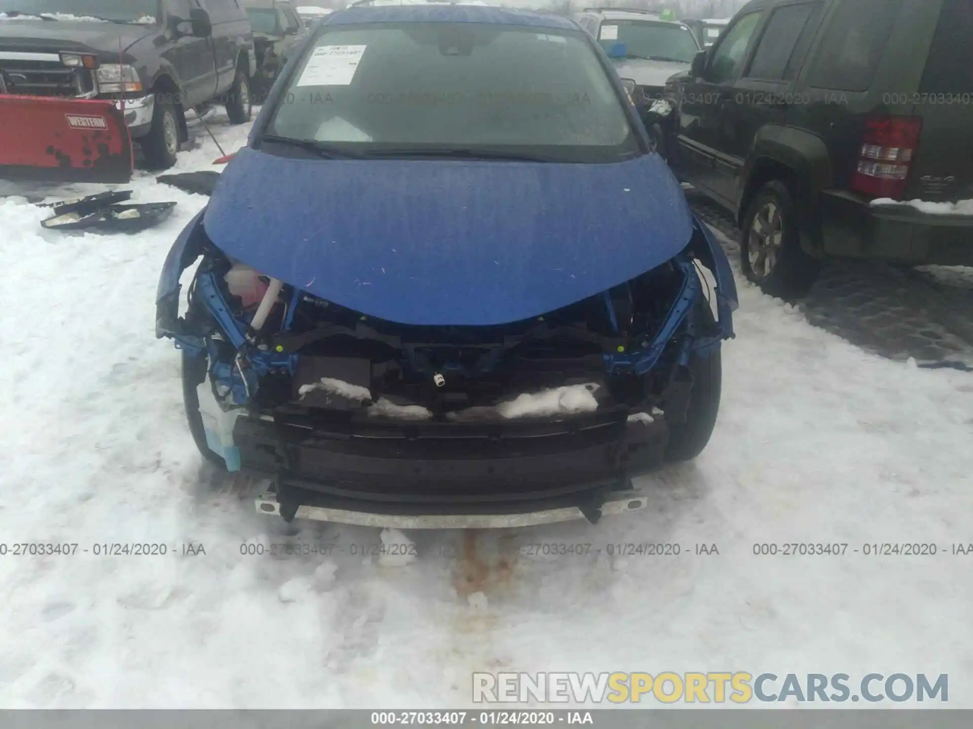 6 Photograph of a damaged car JTNKHMBX8K1011050 TOYOTA C-HR 2019