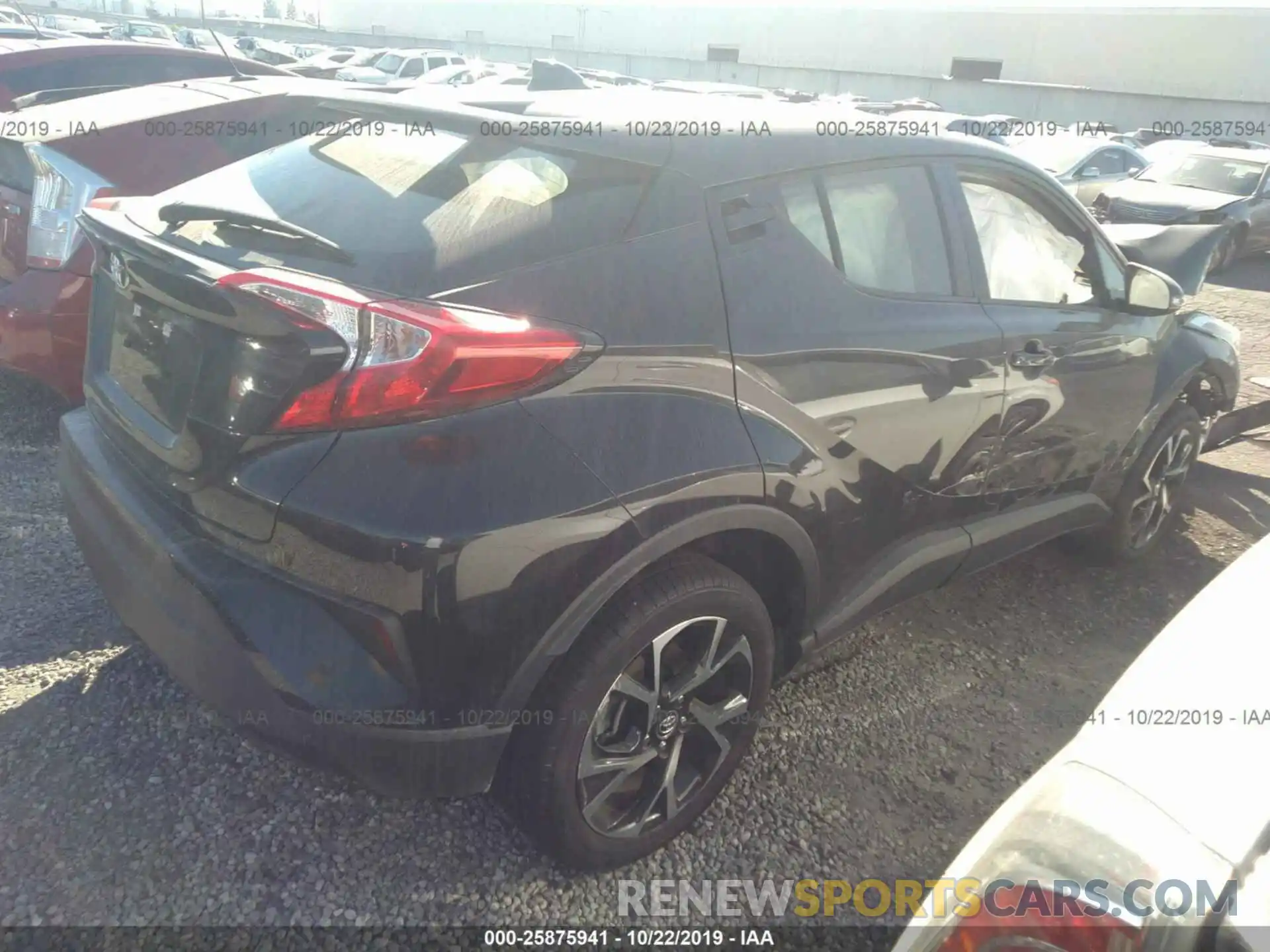 4 Photograph of a damaged car JTNKHMBX8K1013171 TOYOTA C-HR 2019